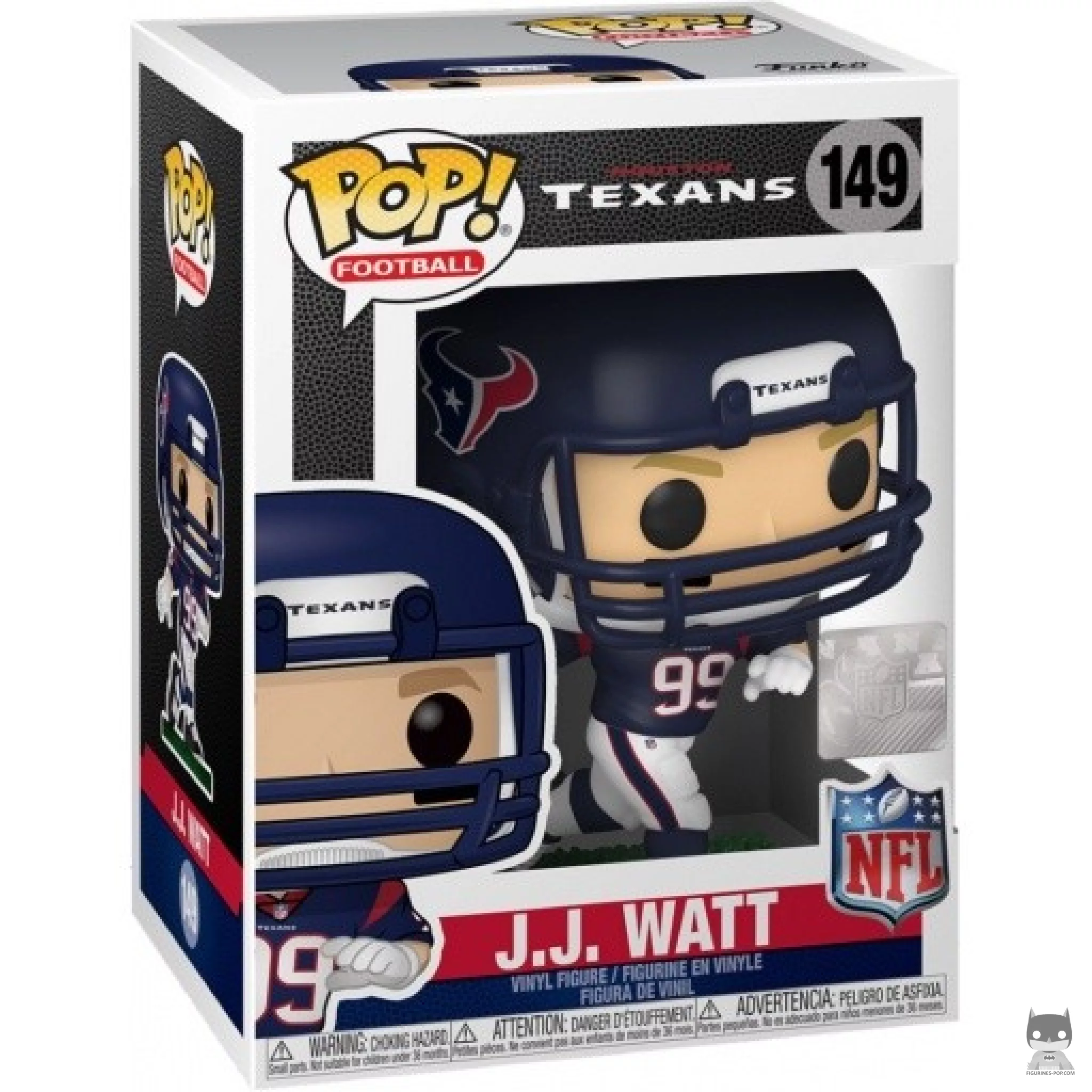 Figurine Funko POP J.J. Watt avec boîte