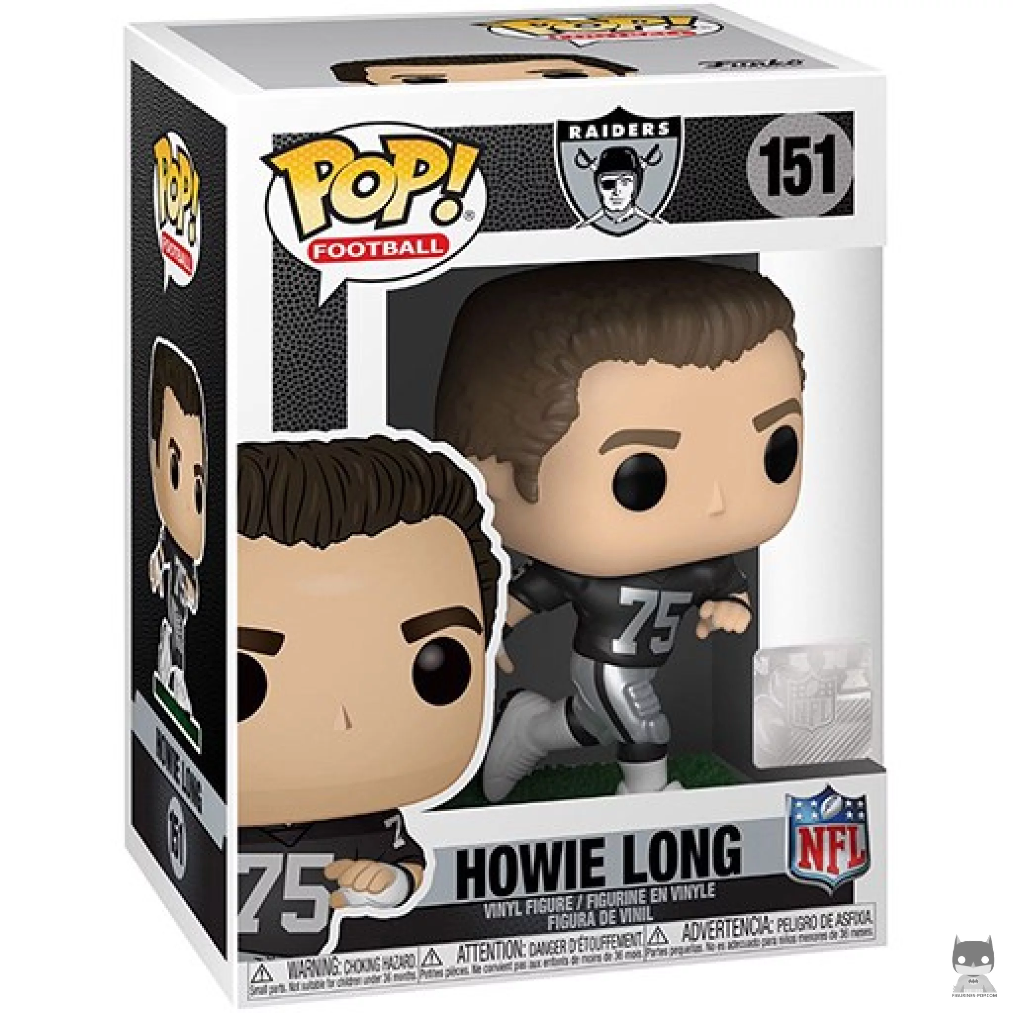 Figurine Funko POP Howie Long avec boîte