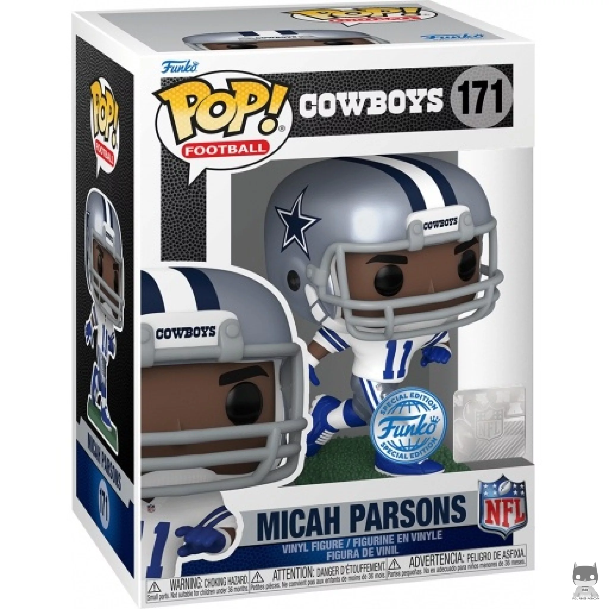 Figurine Funko POP Micah Parsons avec boîte