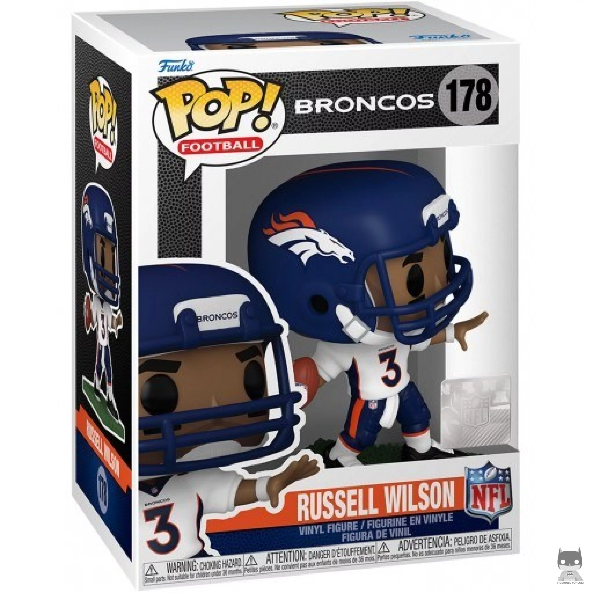 Figurine Funko POP Russel Wilson avec boîte