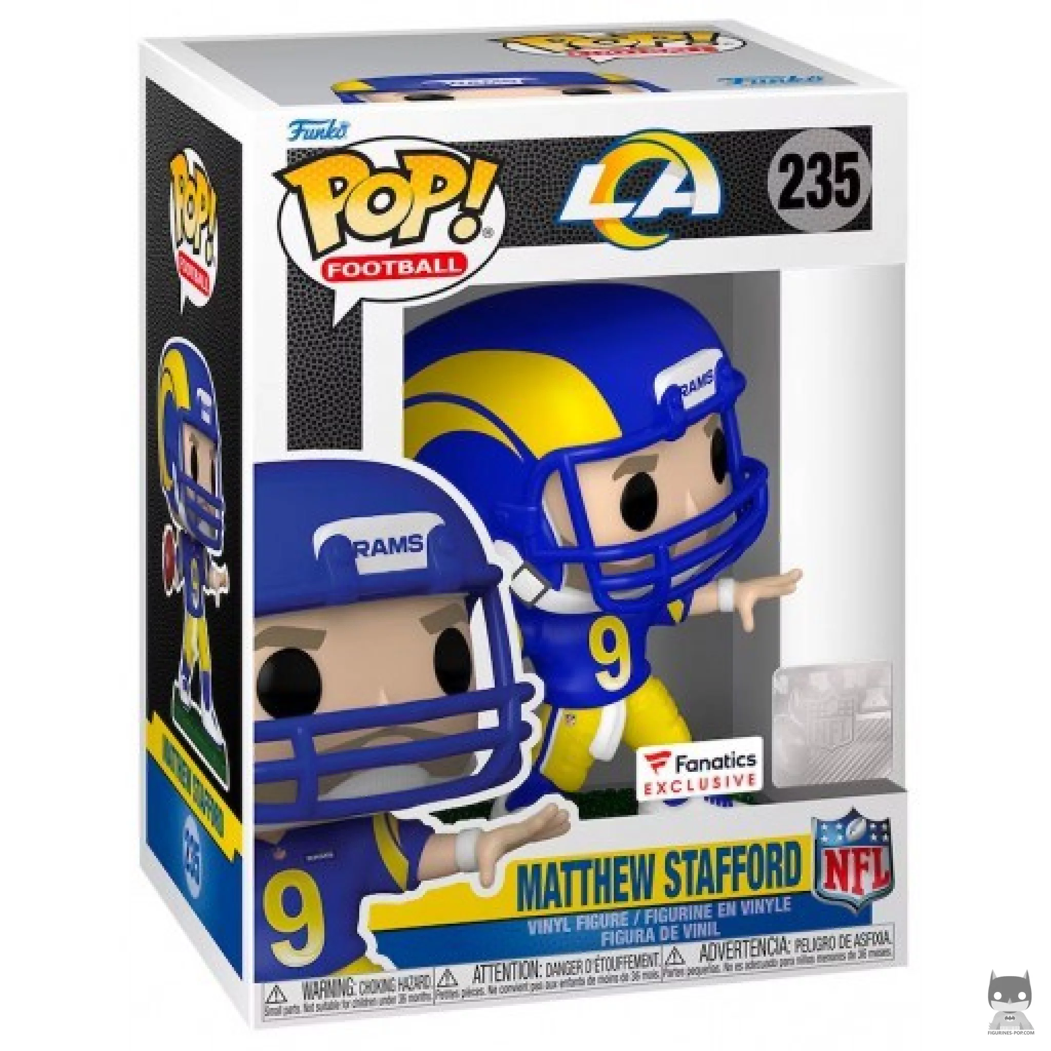 Figurine Funko POP Matthew Stafford avec boîte