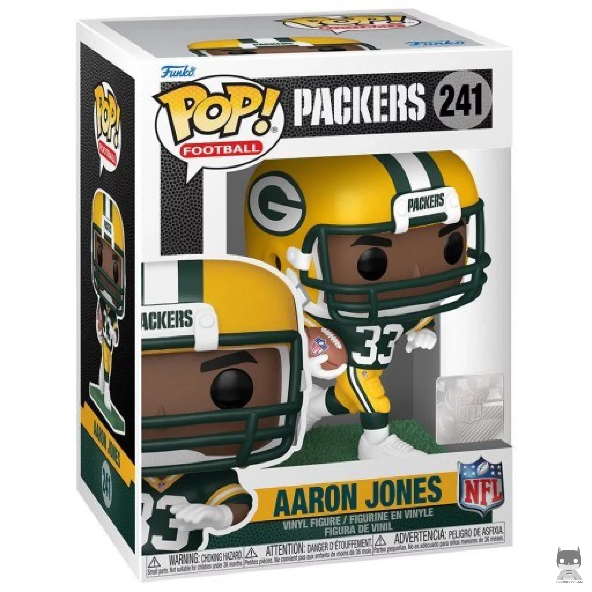 Figurine Funko POP Aaron Jones avec boîte