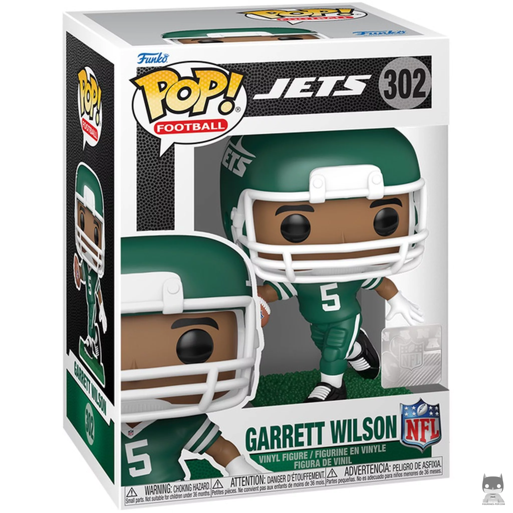 Figurine Funko POP Garrett Wilson avec boîte