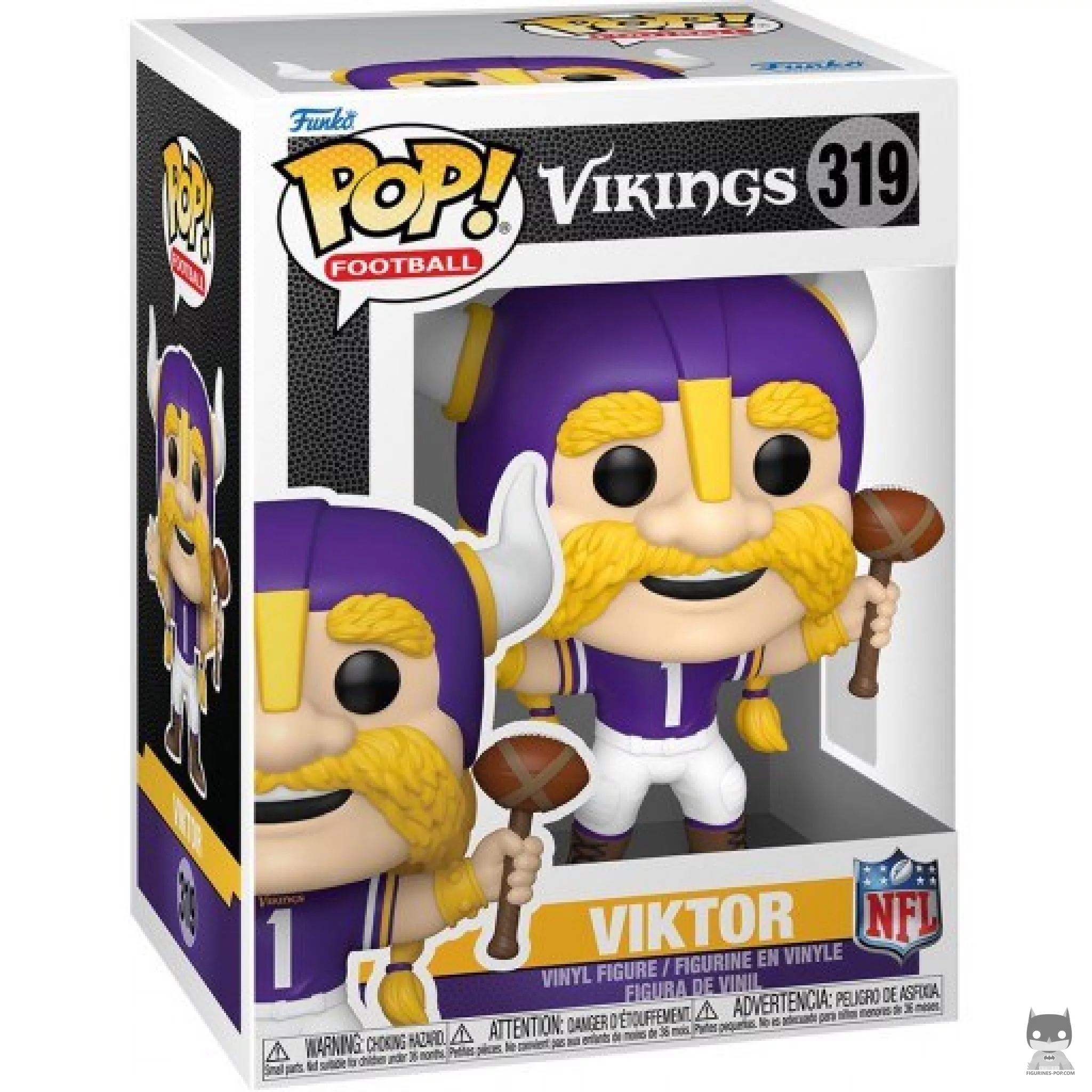 Figurine Funko POP Viktor (Vikings) avec boîte