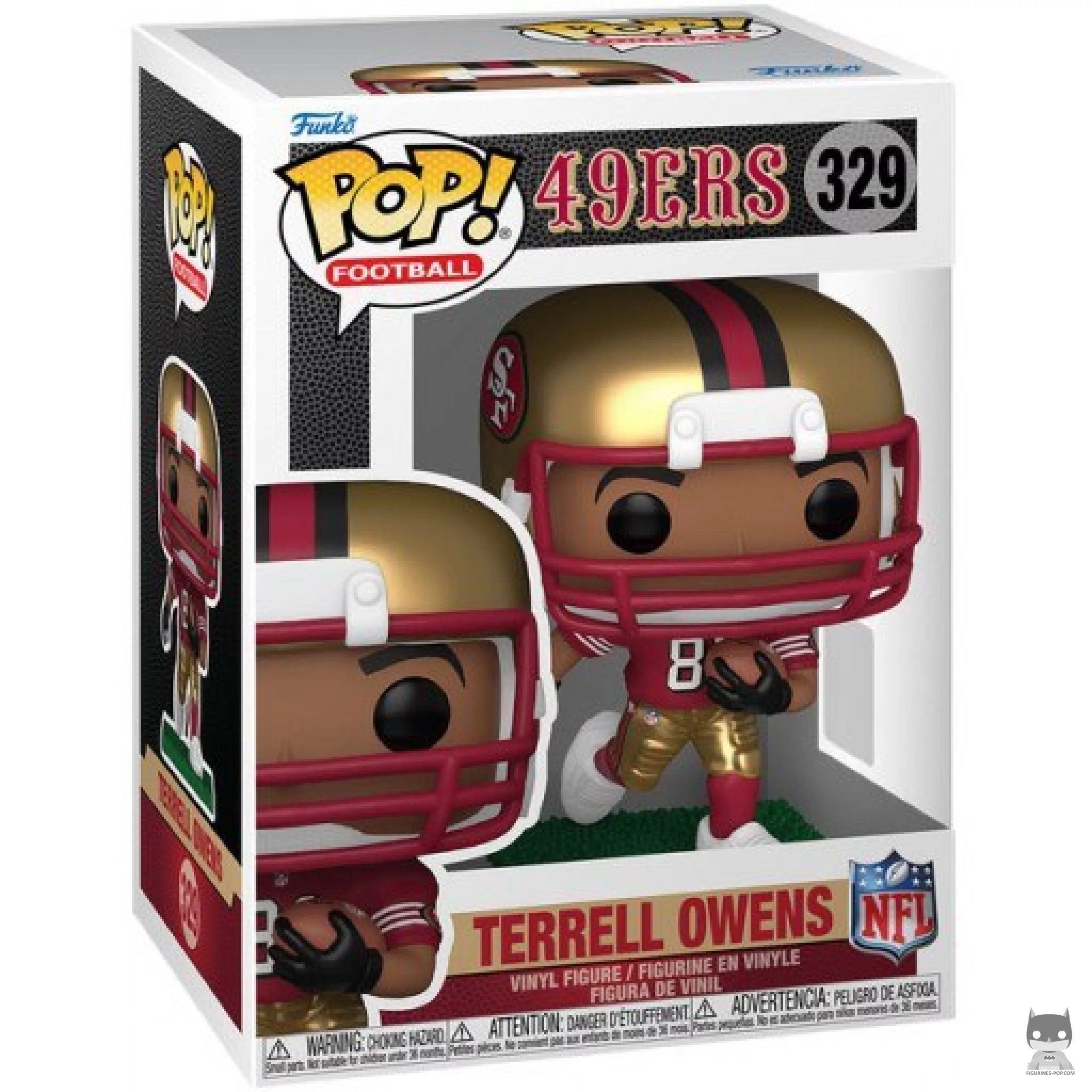 Figurine Funko POP Terrell Owens avec boîte