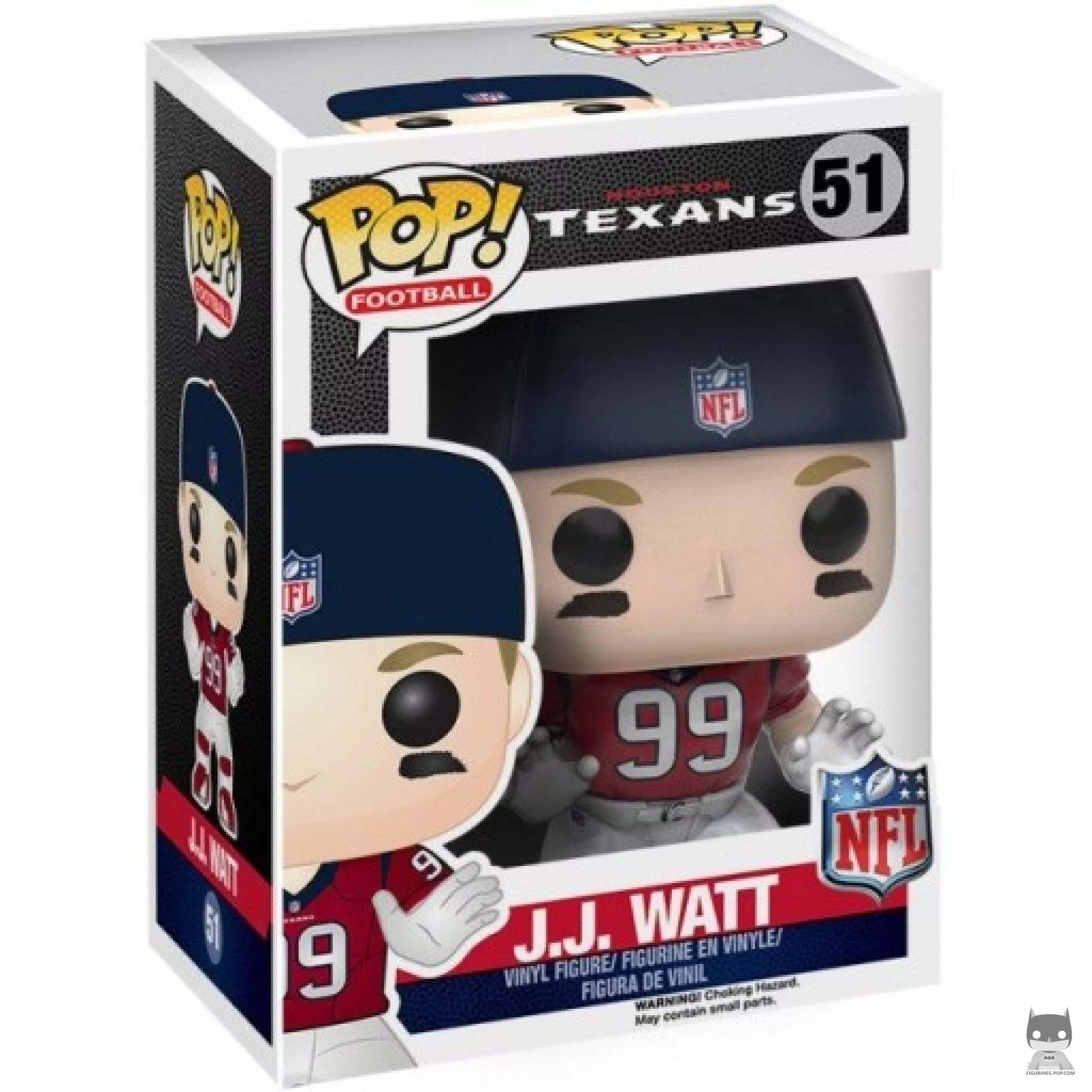 Figurine Funko POP JJ Watt avec boîte