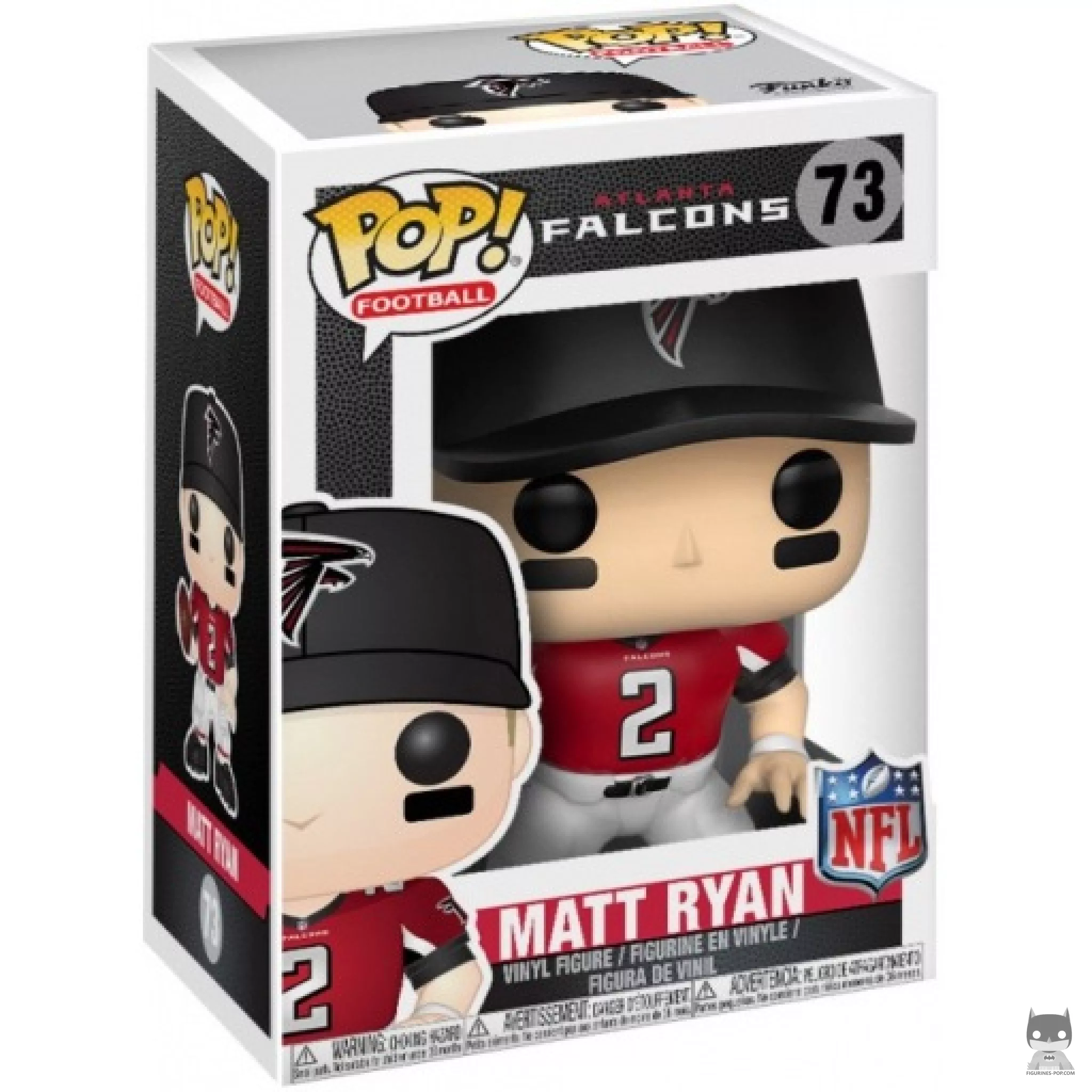 Figurine Funko POP Matt Ryan (Falcons Home) avec boîte