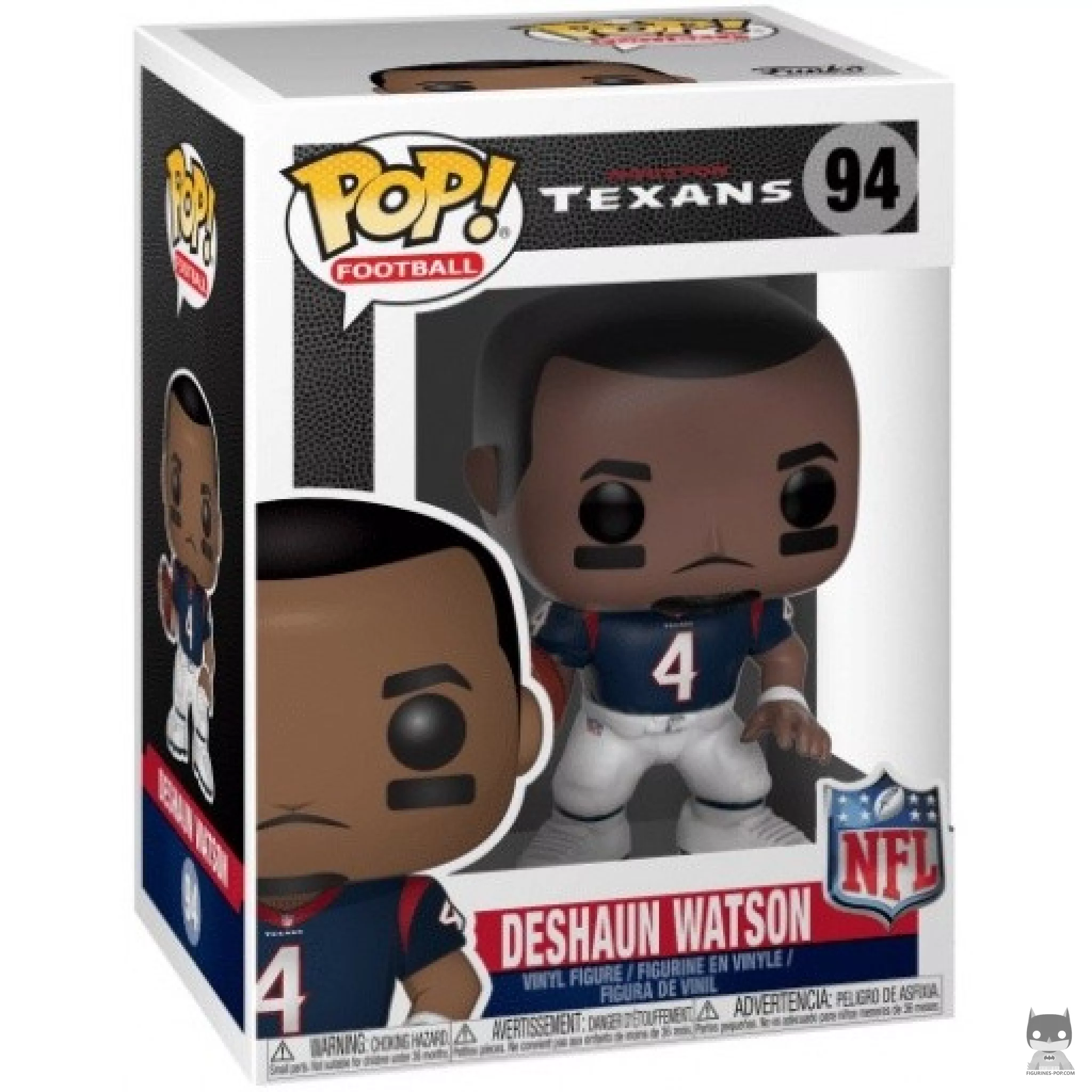 Figurine Funko POP Deshaun Watson avec boîte