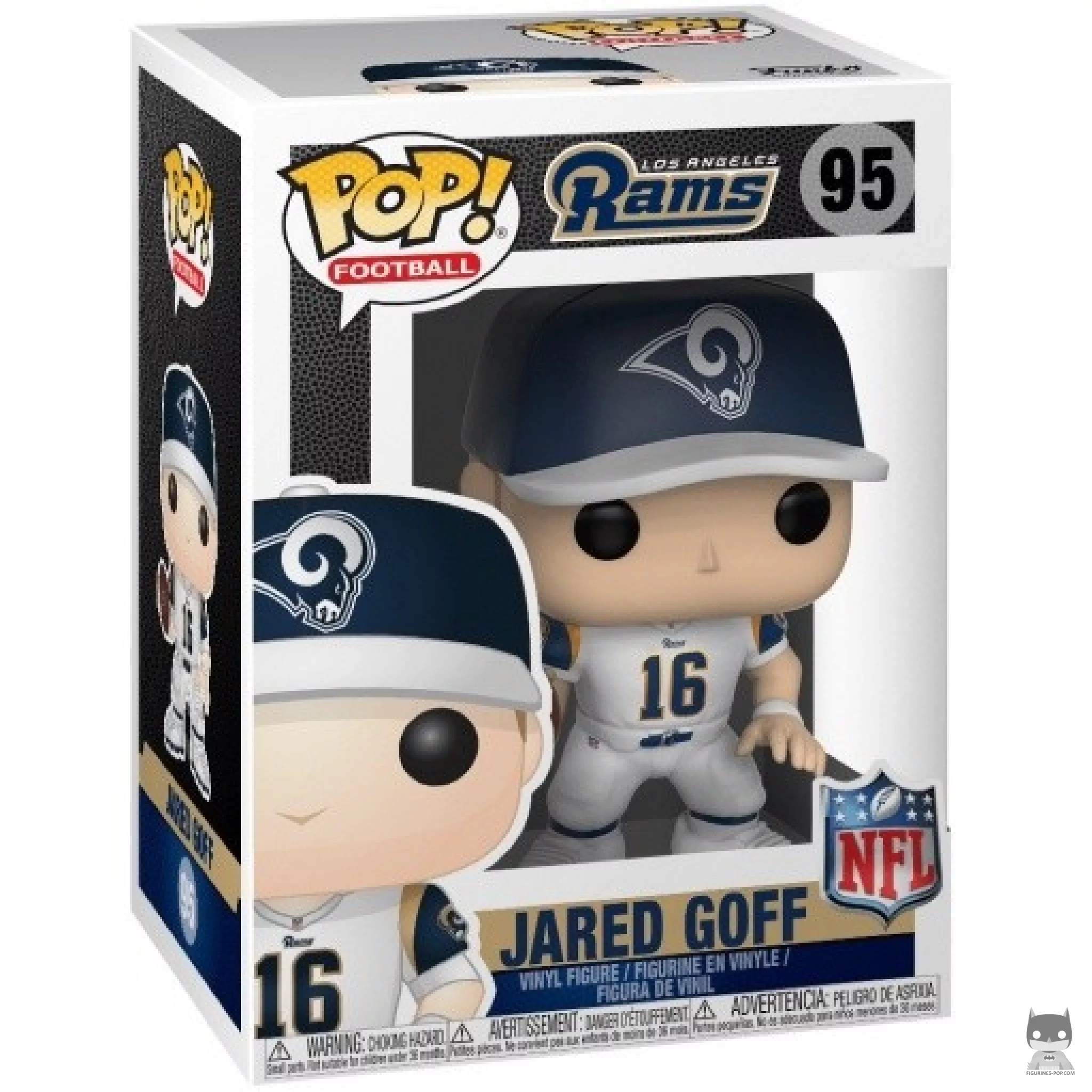 Figurine Funko POP Jared Goff avec boîte