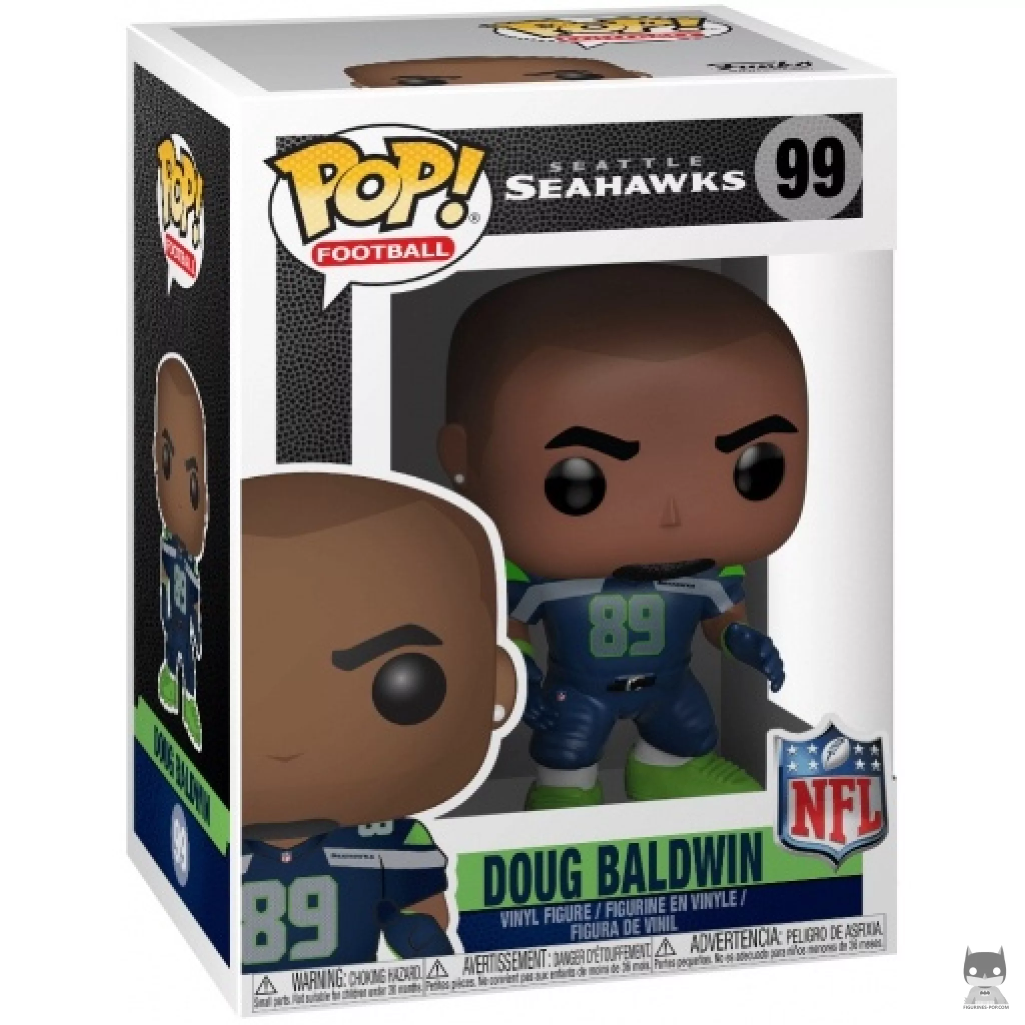 Figurine Funko POP Doug Baldwin avec boîte