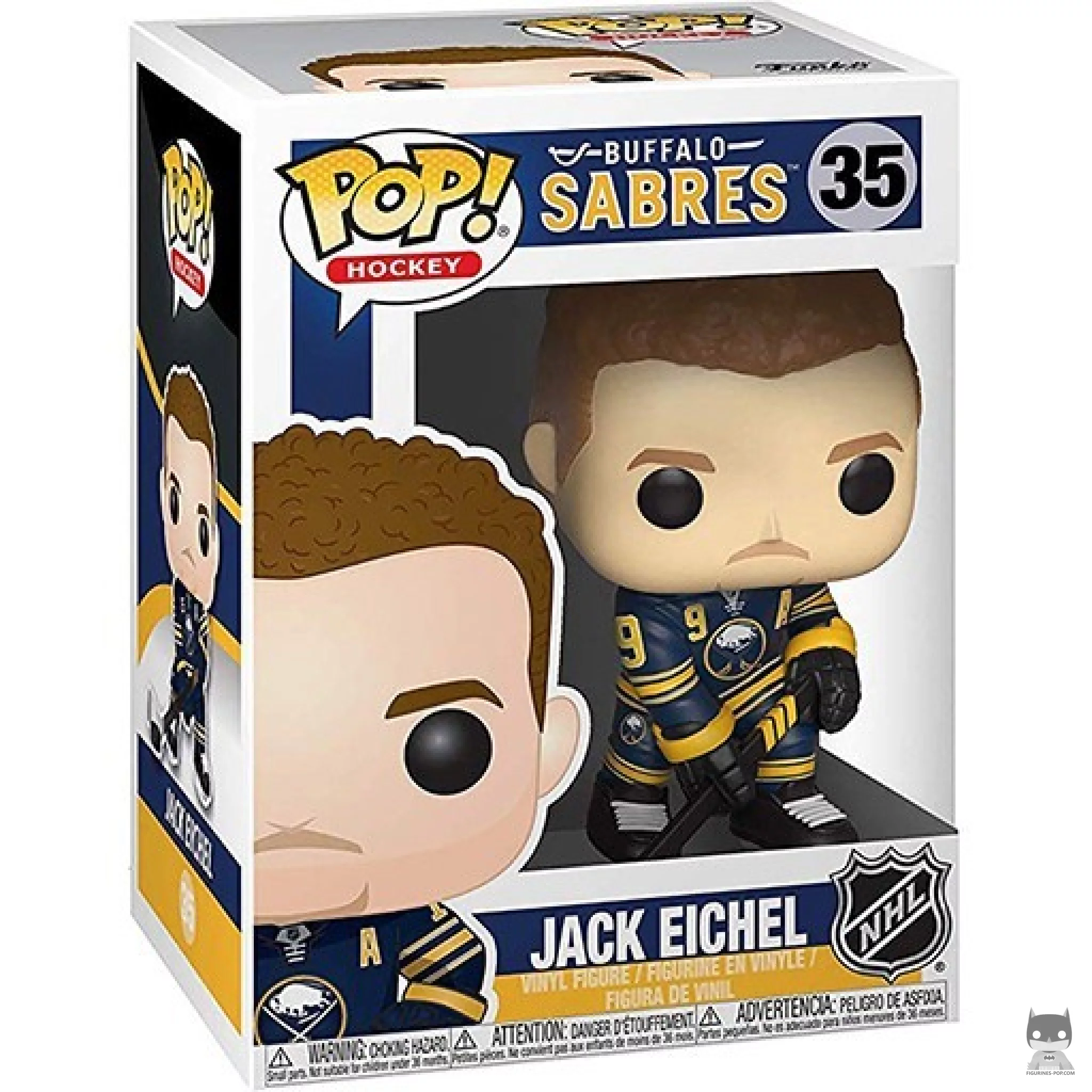 Figurine Funko POP Jack Eichel avec boîte