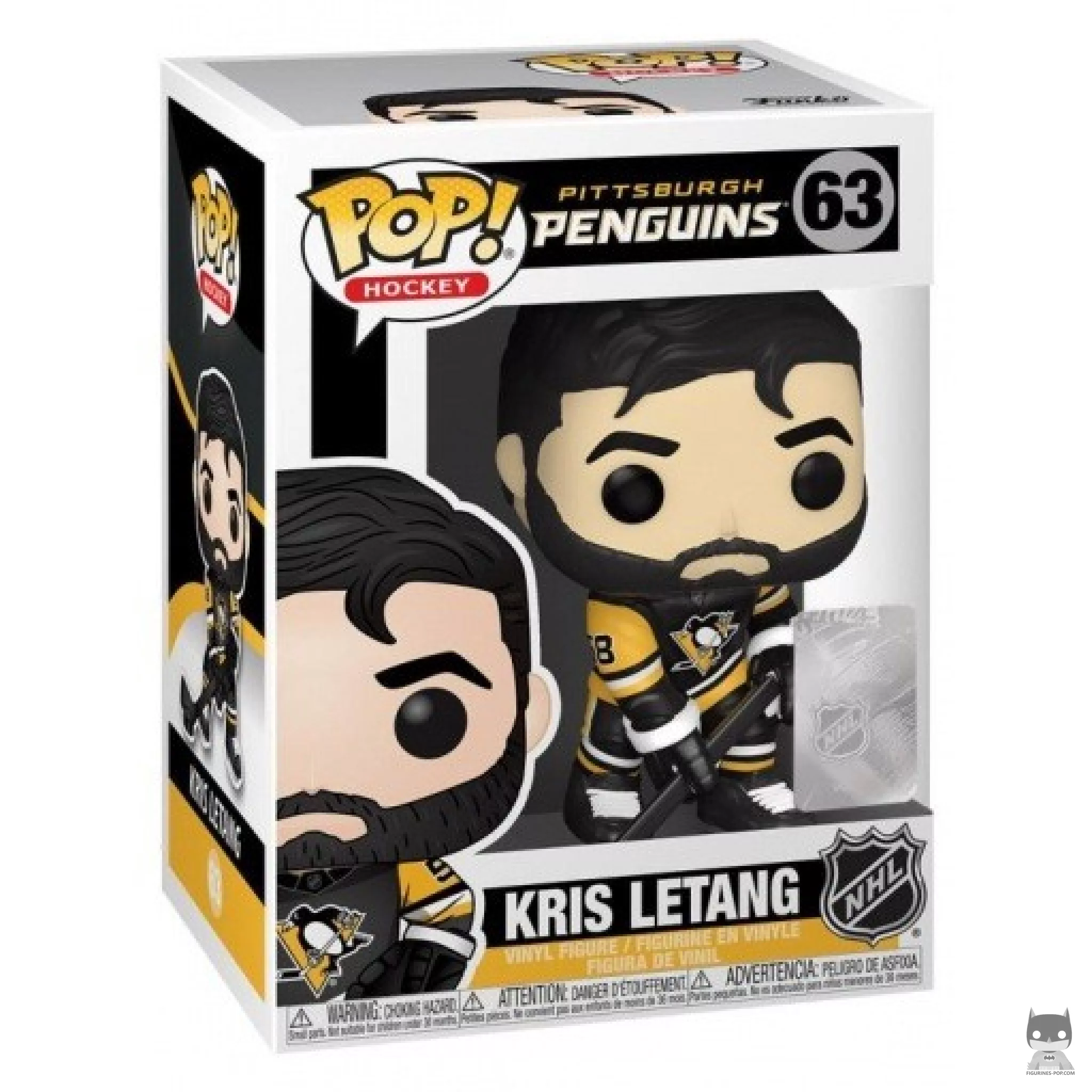 Figurine Funko POP Kris Letang avec boîte