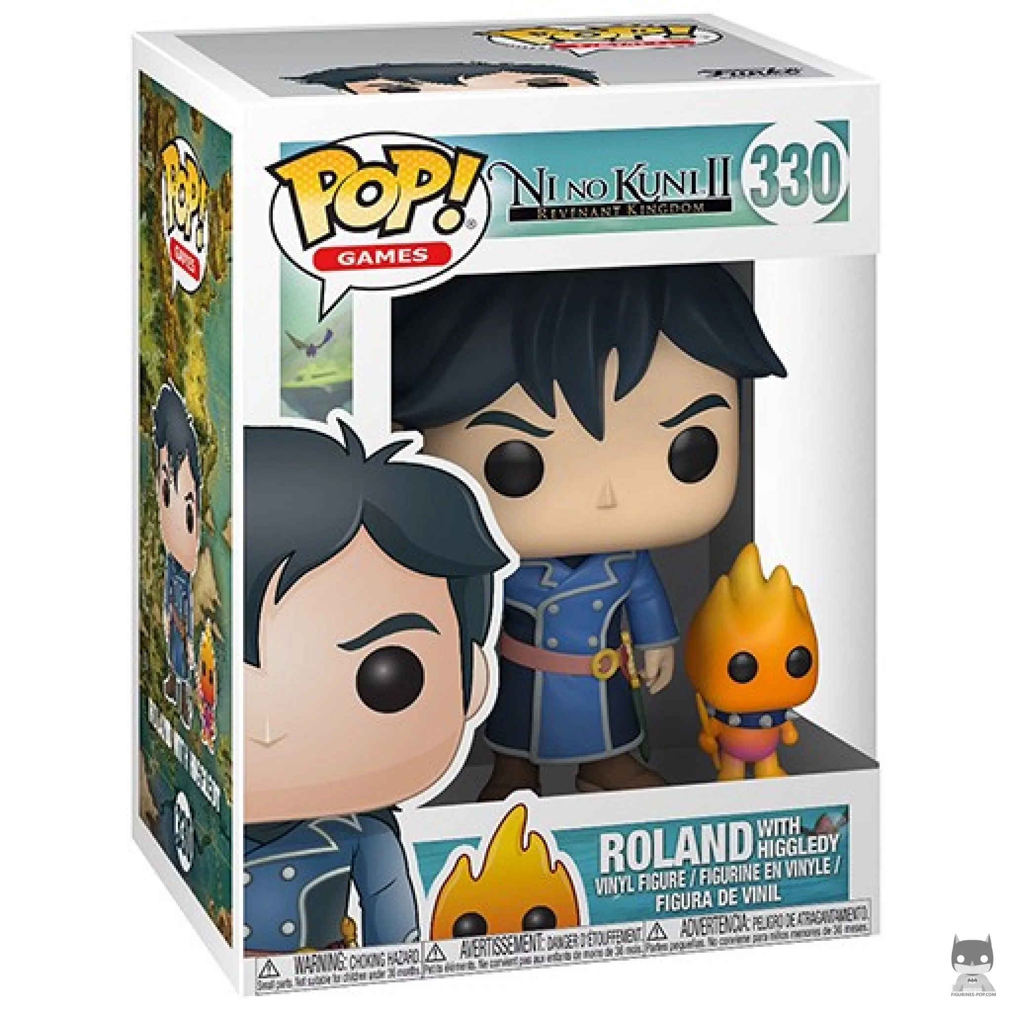 Figurine Funko POP Roland avec Higgledy avec boîte