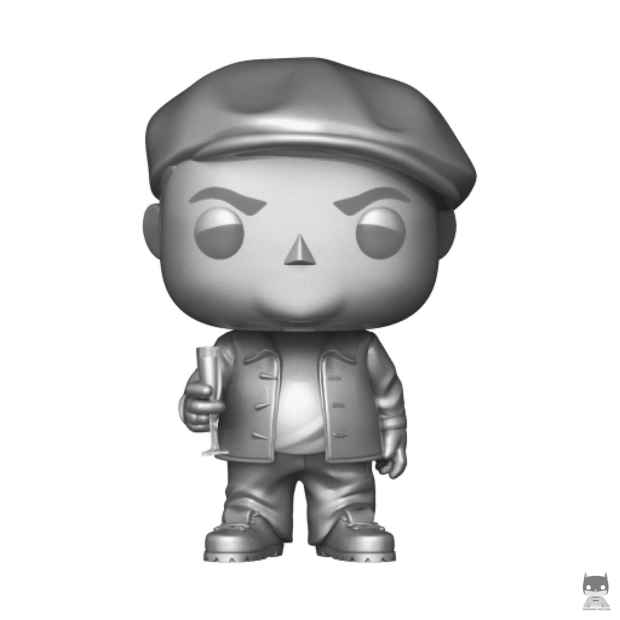Figurine Funko POP Notorious B.I.G avec Champagne (Metallic) (Notorious B.I.G)