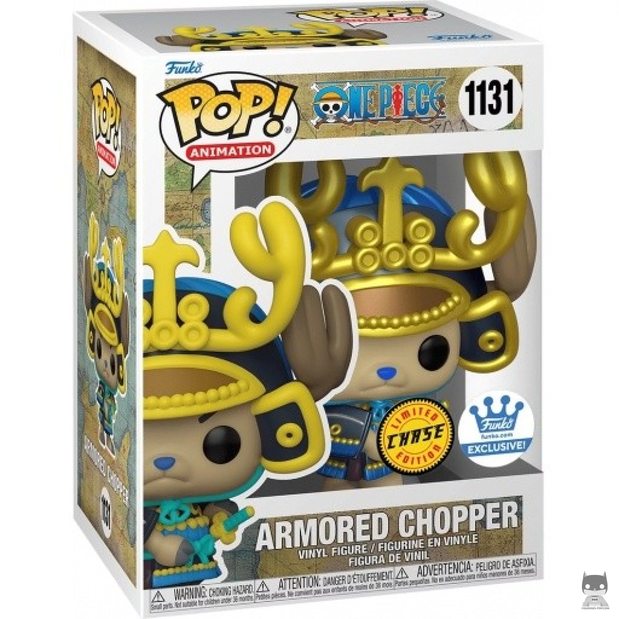 Figurine Funko POP Chopper en Armure (Chase) avec boîte