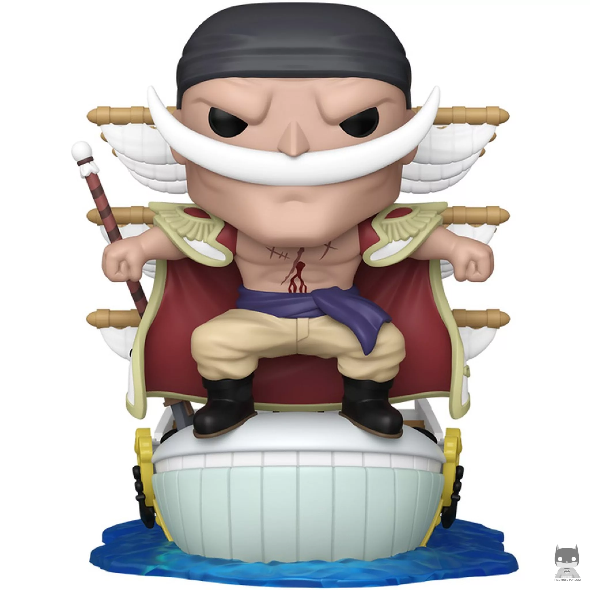 Figurine Funko POP Barbe Blanche avec Moby Dick (One Piece)