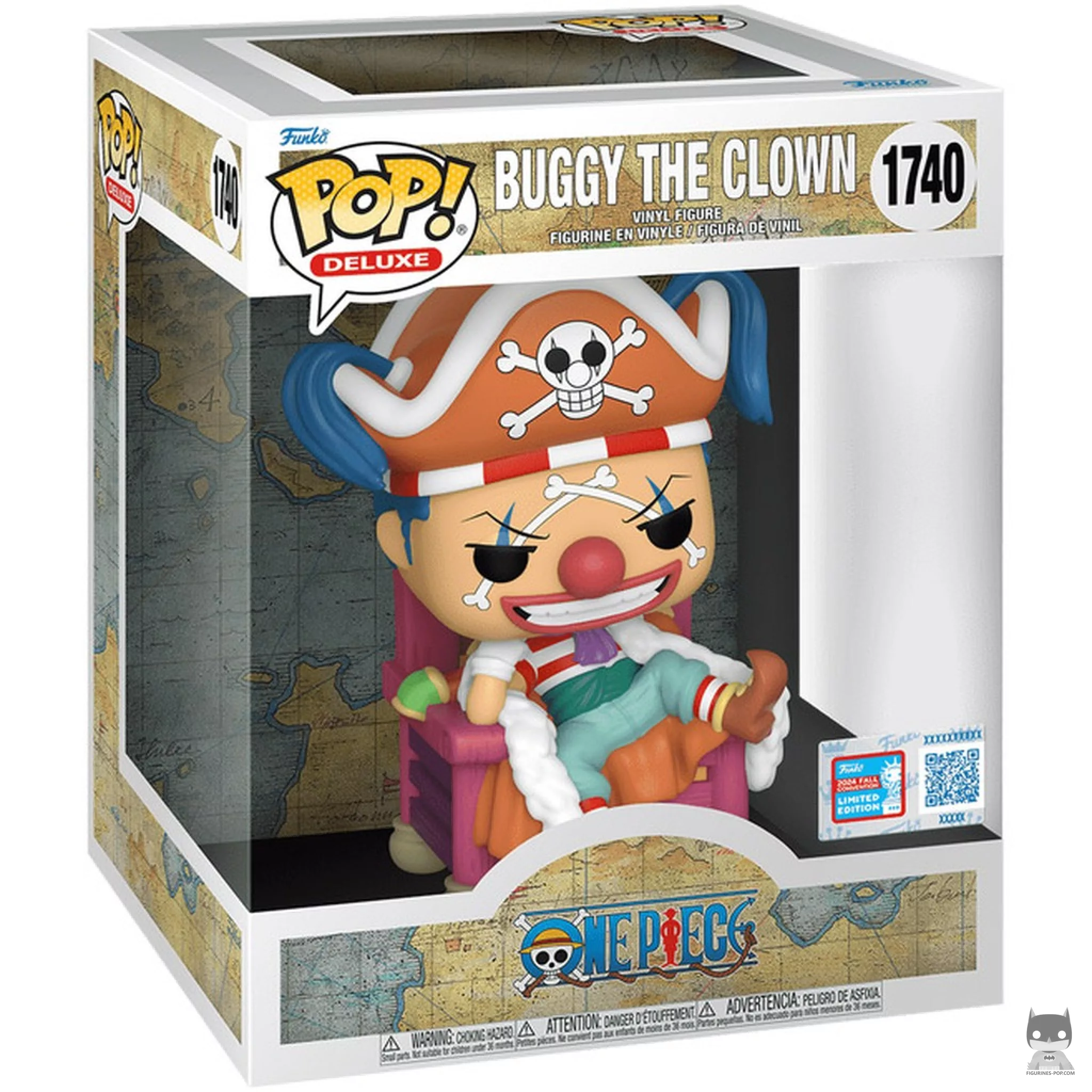 Figurine Funko POP Buggy le Clown avec boîte