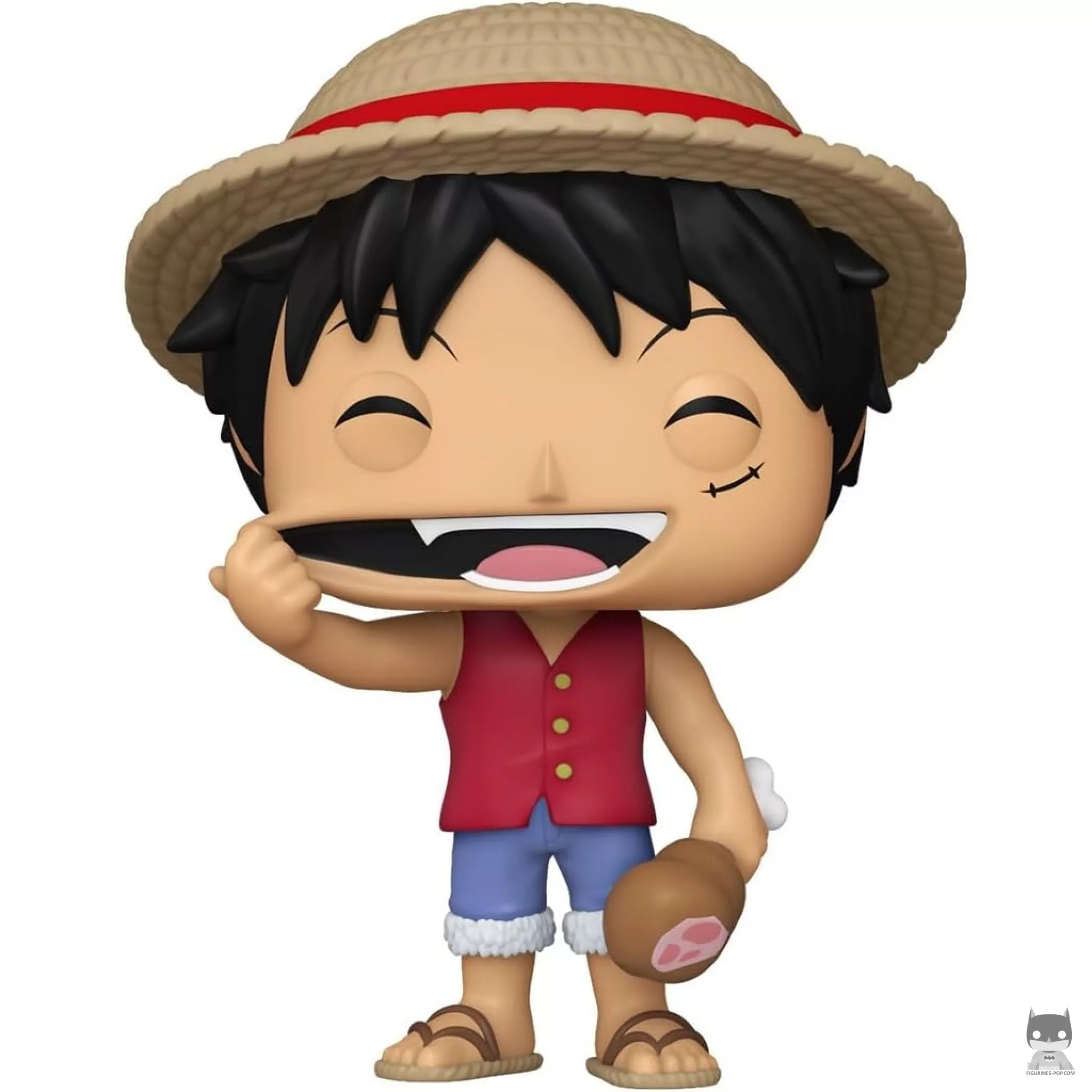 Figurine Funko POP Monkey D. Luffy (avec de la viande) (One Piece)