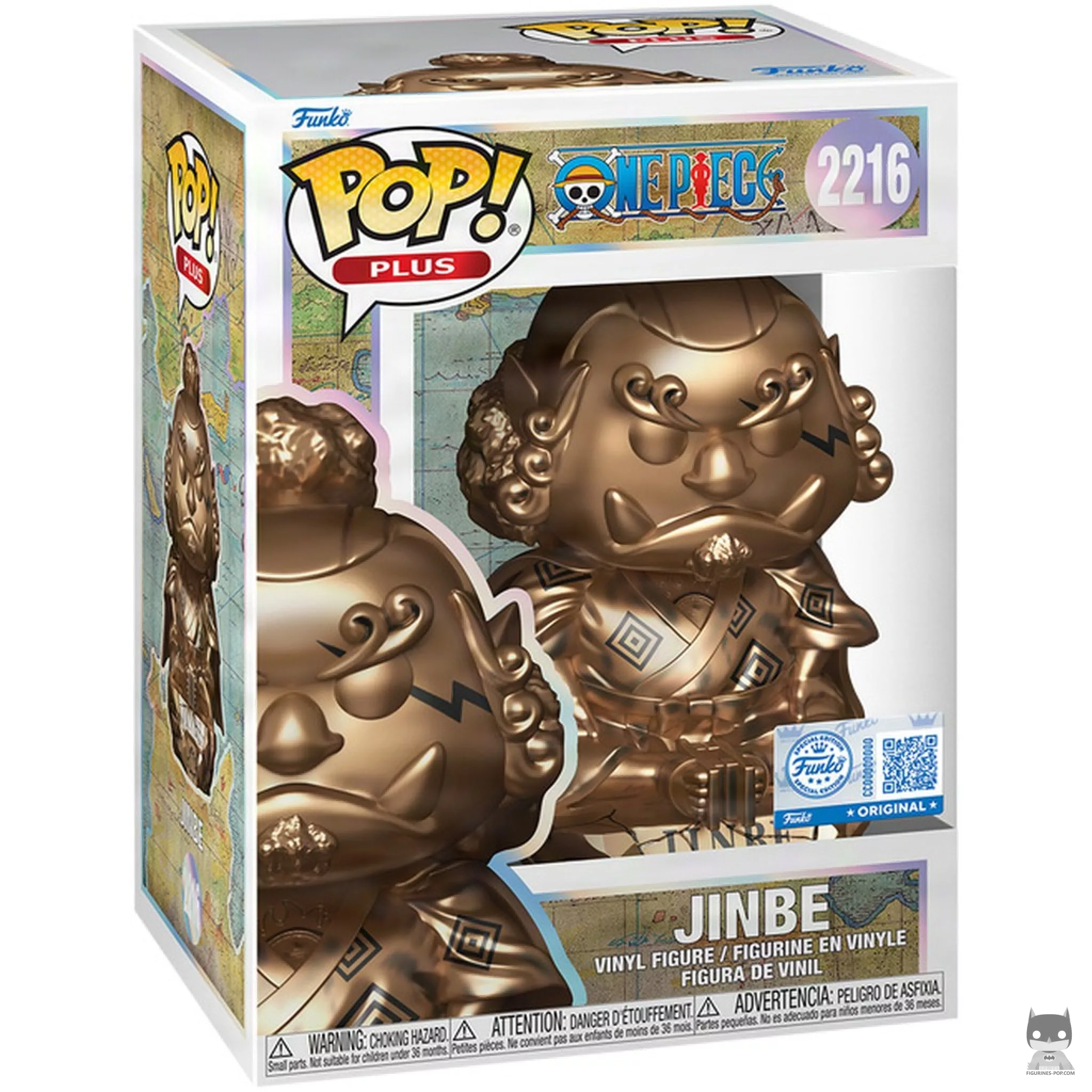 Figurine Funko POP Jinbe (Bronze) avec boîte