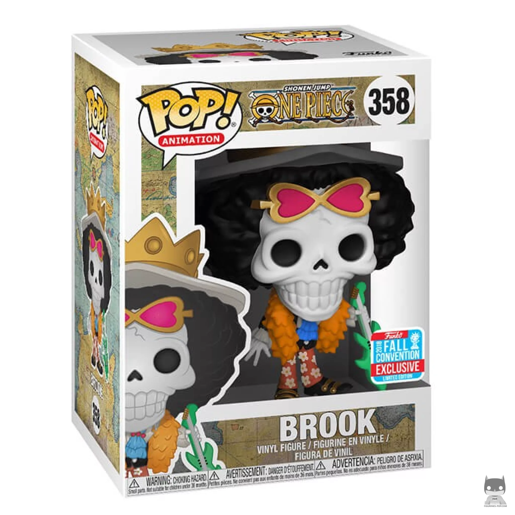 Figurine Funko POP Brook avec guitare avec boîte