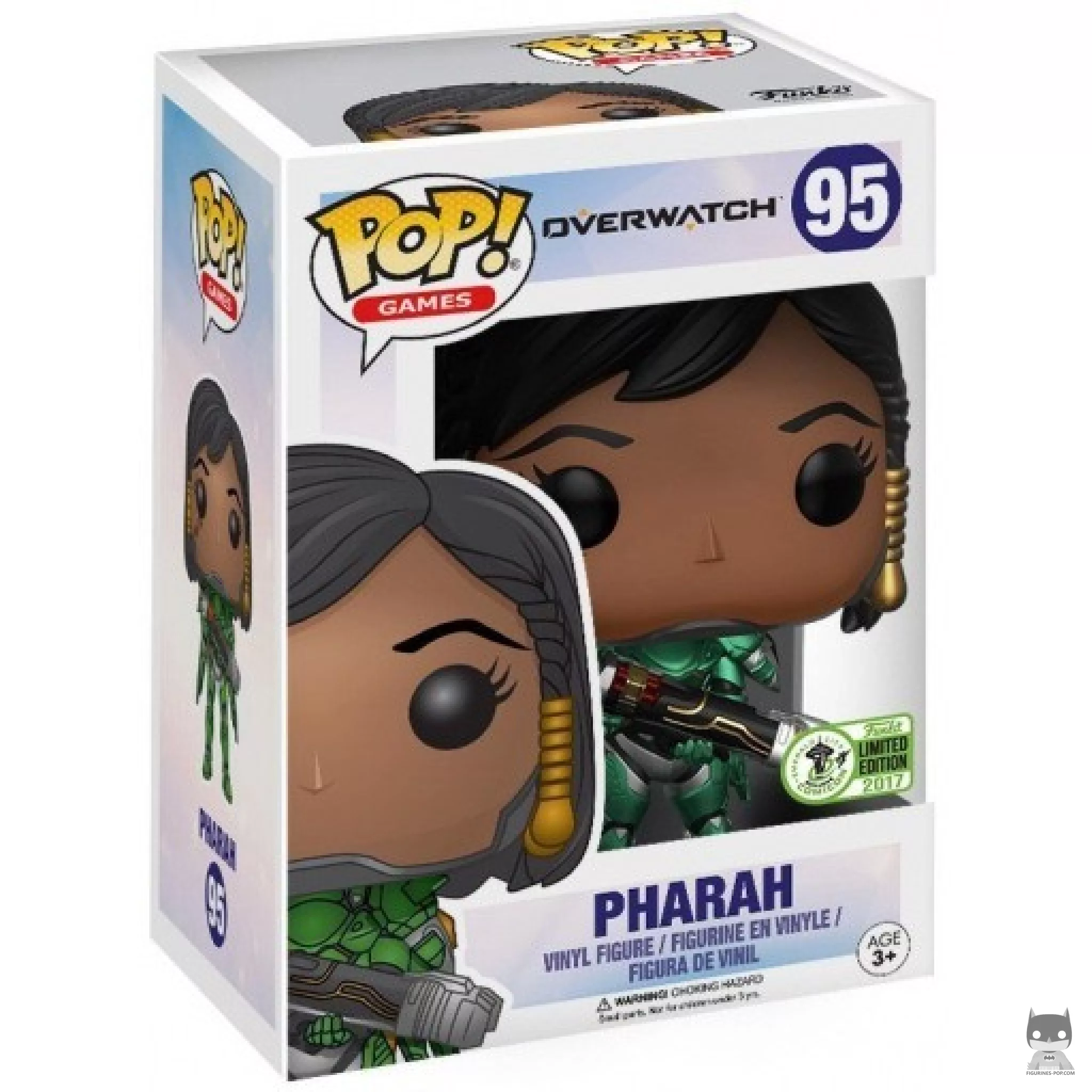 Figurine Funko POP Pharah (Emeraude) avec boîte
