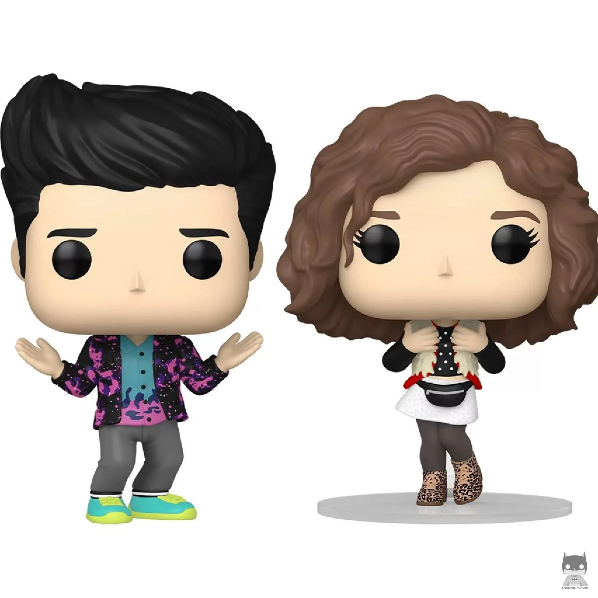 Figurine Funko POP "Ne vous méfiez pas" Jean-Ralphio & Mona-Lisa (Parcs et Loisirs)