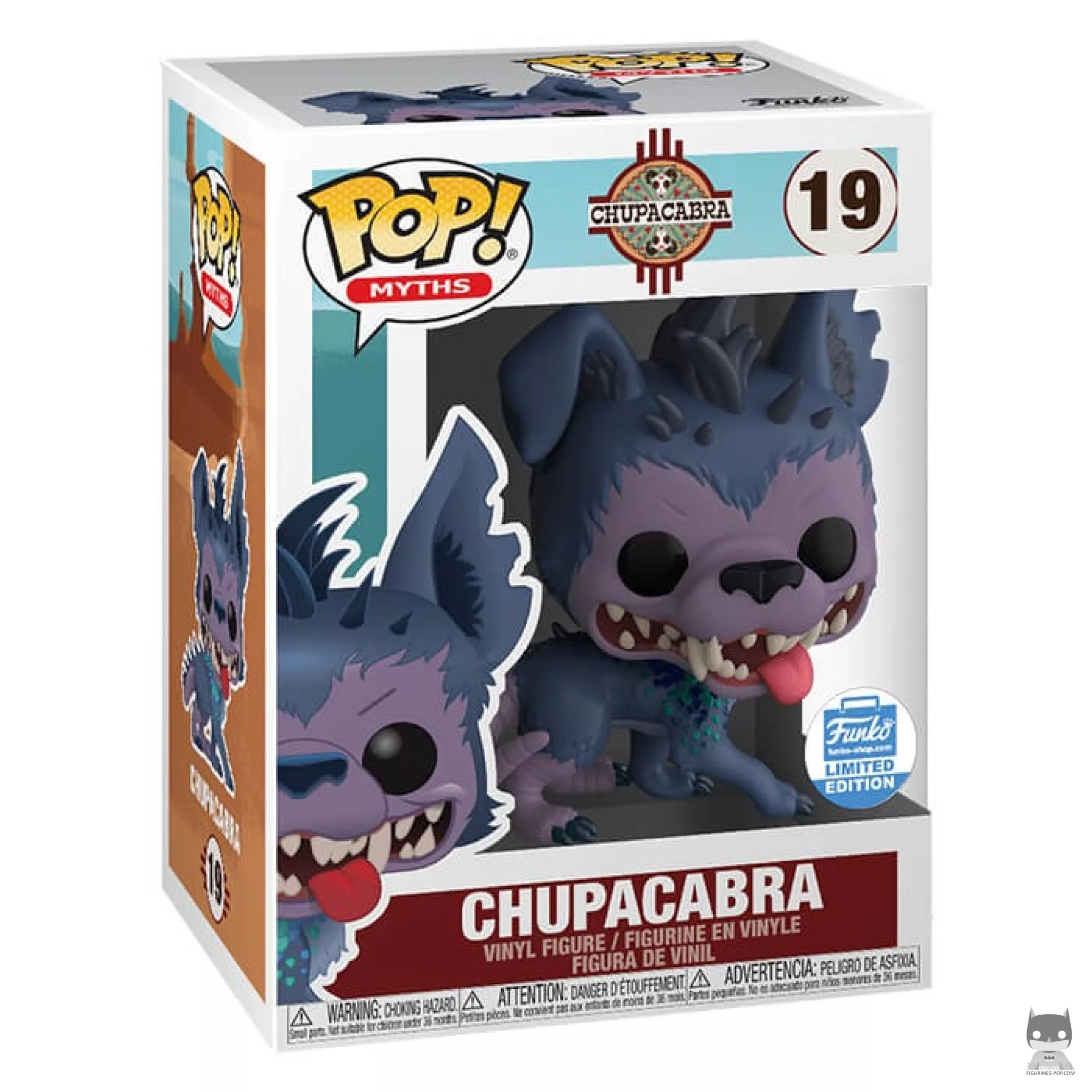 Figurine Funko POP Chupacabra avec boîte