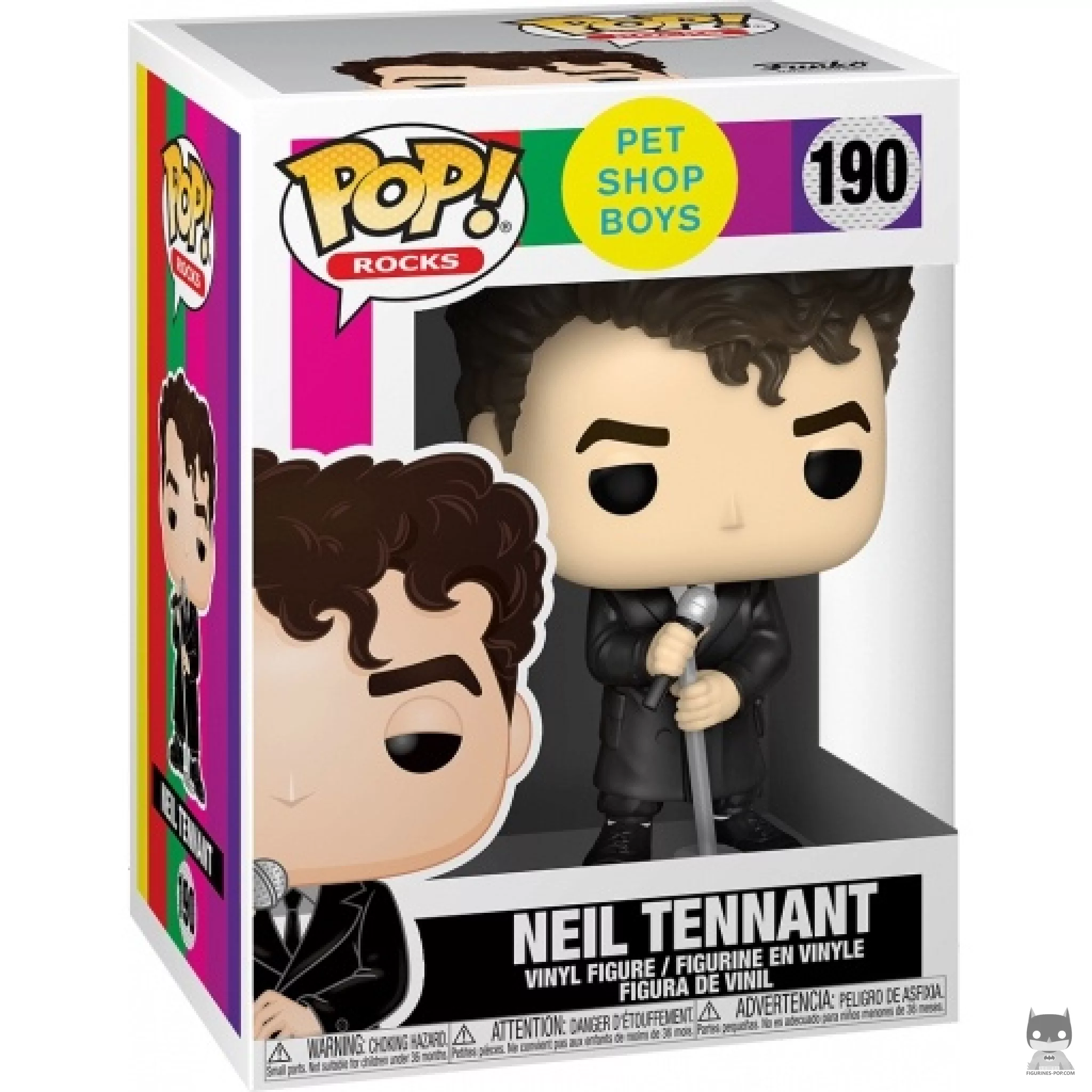 Figurine Funko POP Neil Tennant avec boîte