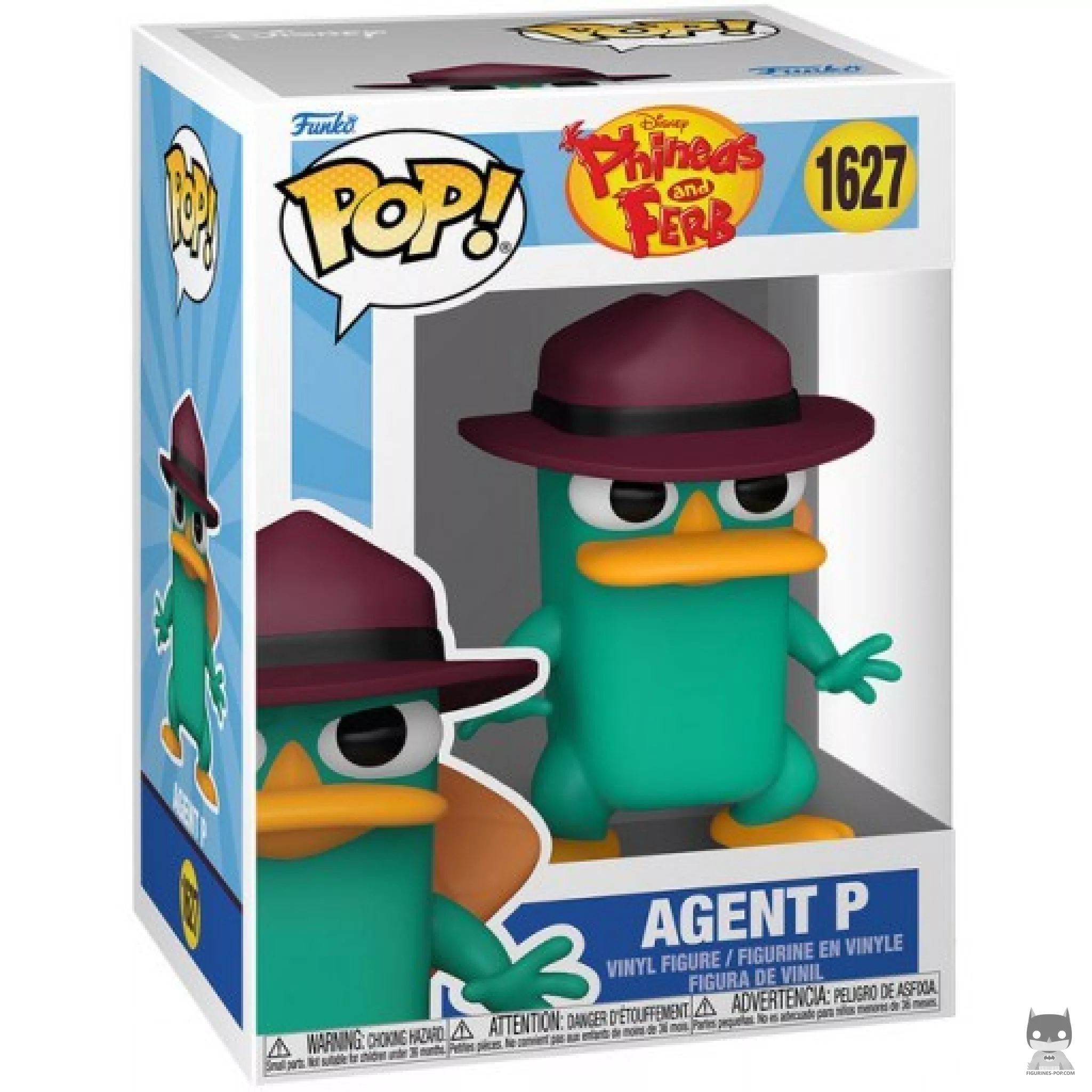 Figurine Funko POP Agent Perry avec boîte