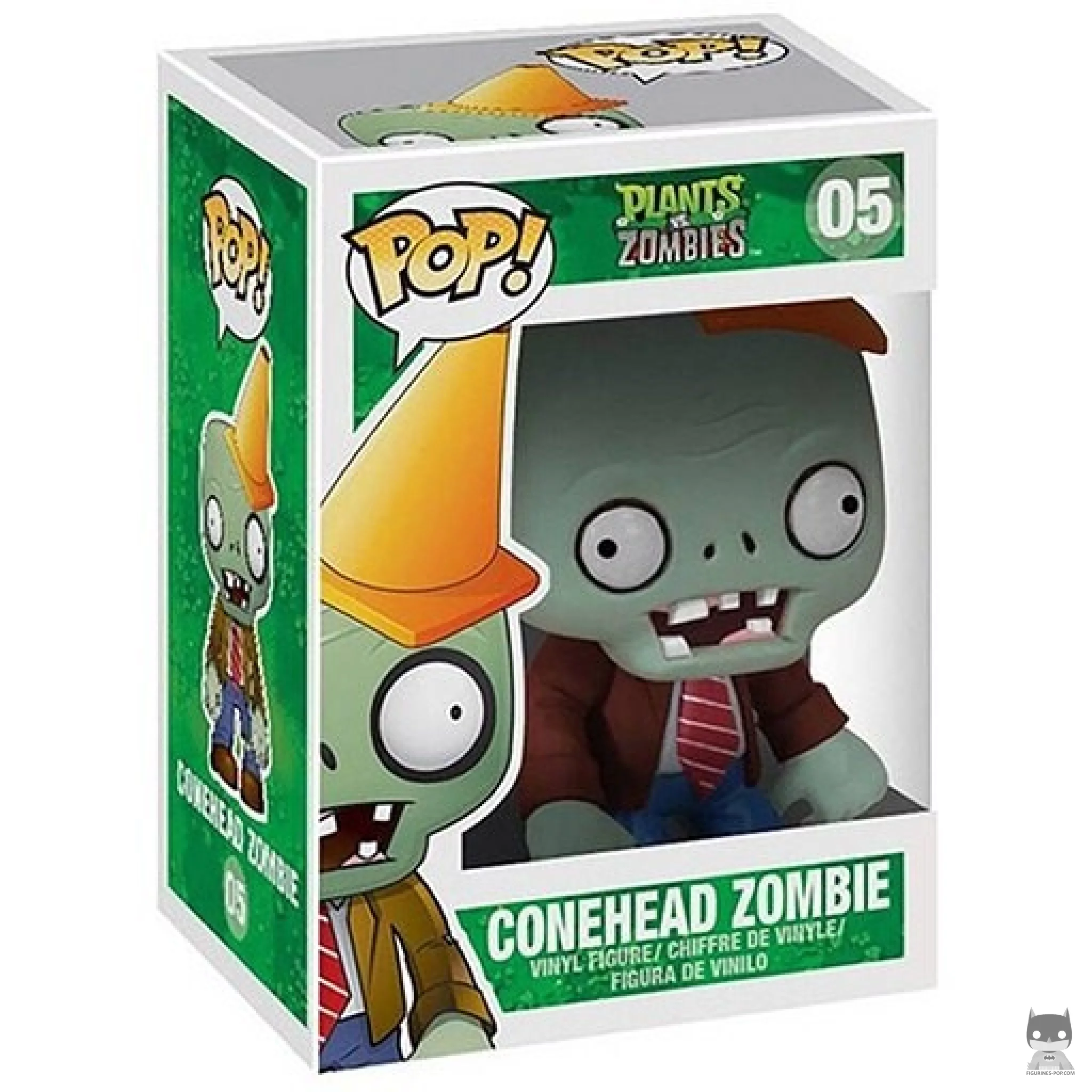 Figurine Funko POP Zombie avec Cône avec boîte