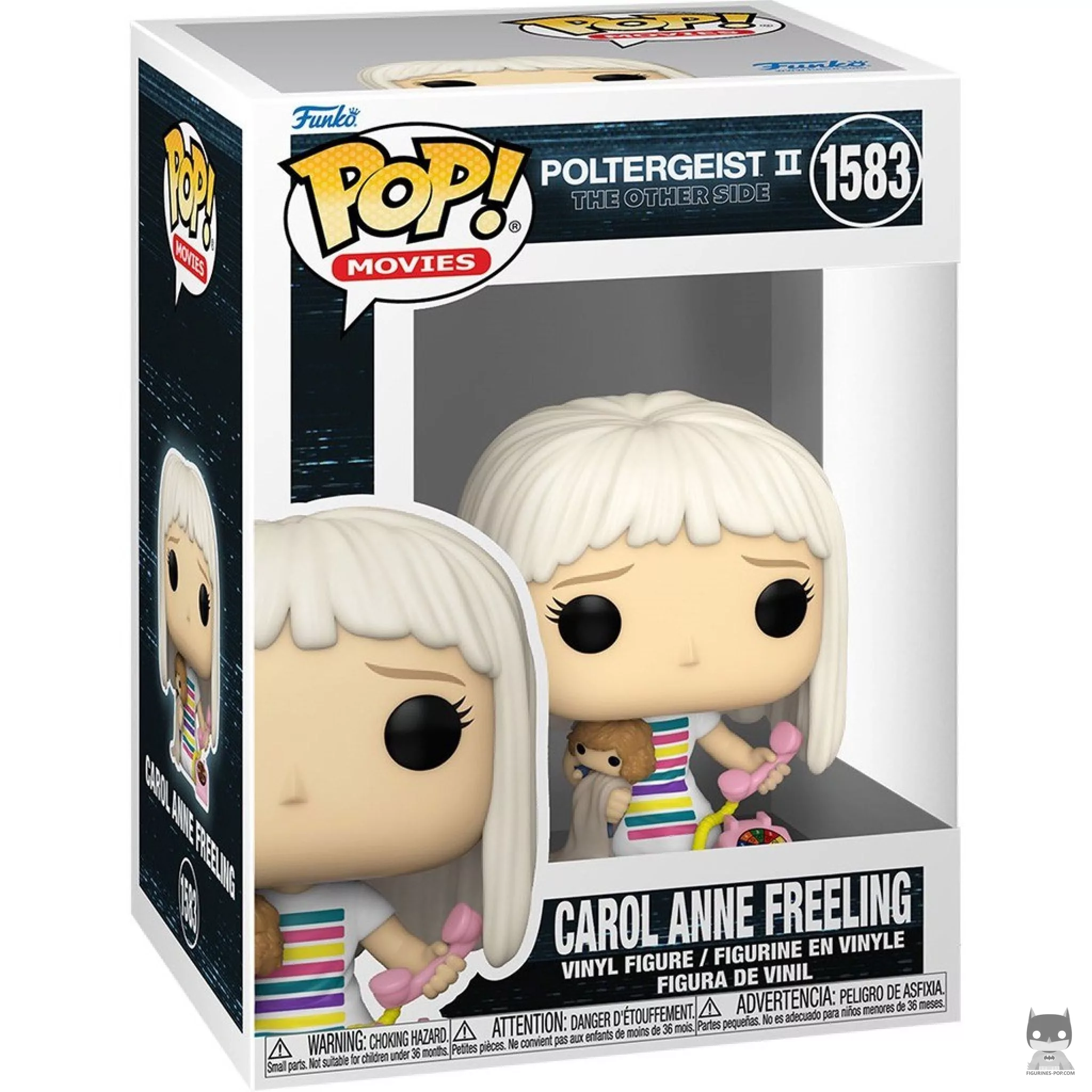 Figurine Funko POP Carol Anne Freeling avec boîte