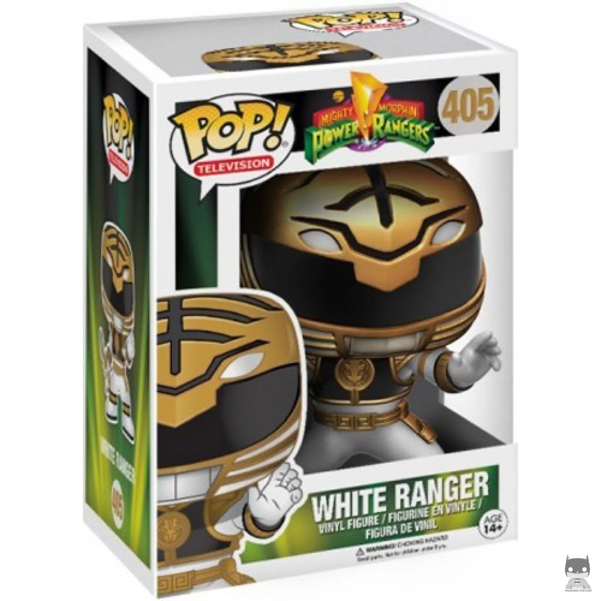 Figurine Funko POP Ranger Blanc avec boîte