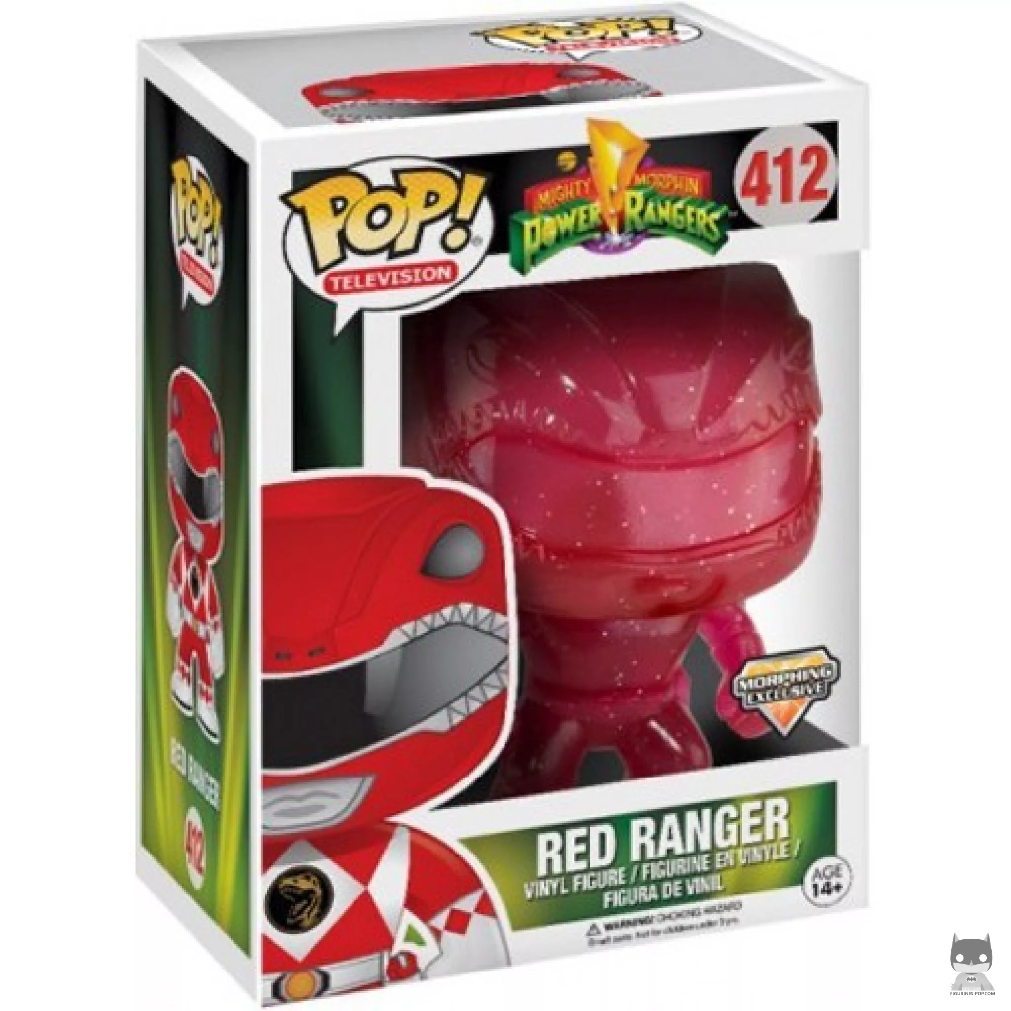 Figurine Funko POP Ranger Rouge (Téléportation) avec boîte