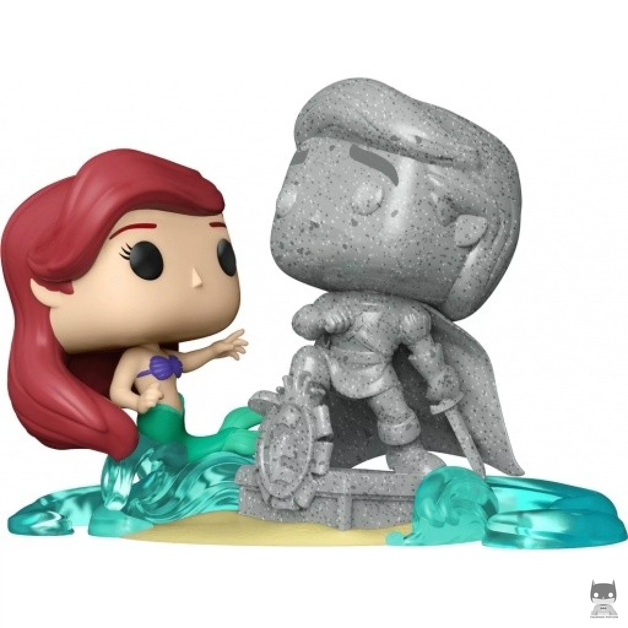 Figurine Funko POP Ariel avec la Statue d'Eric (Princesses Disney)
