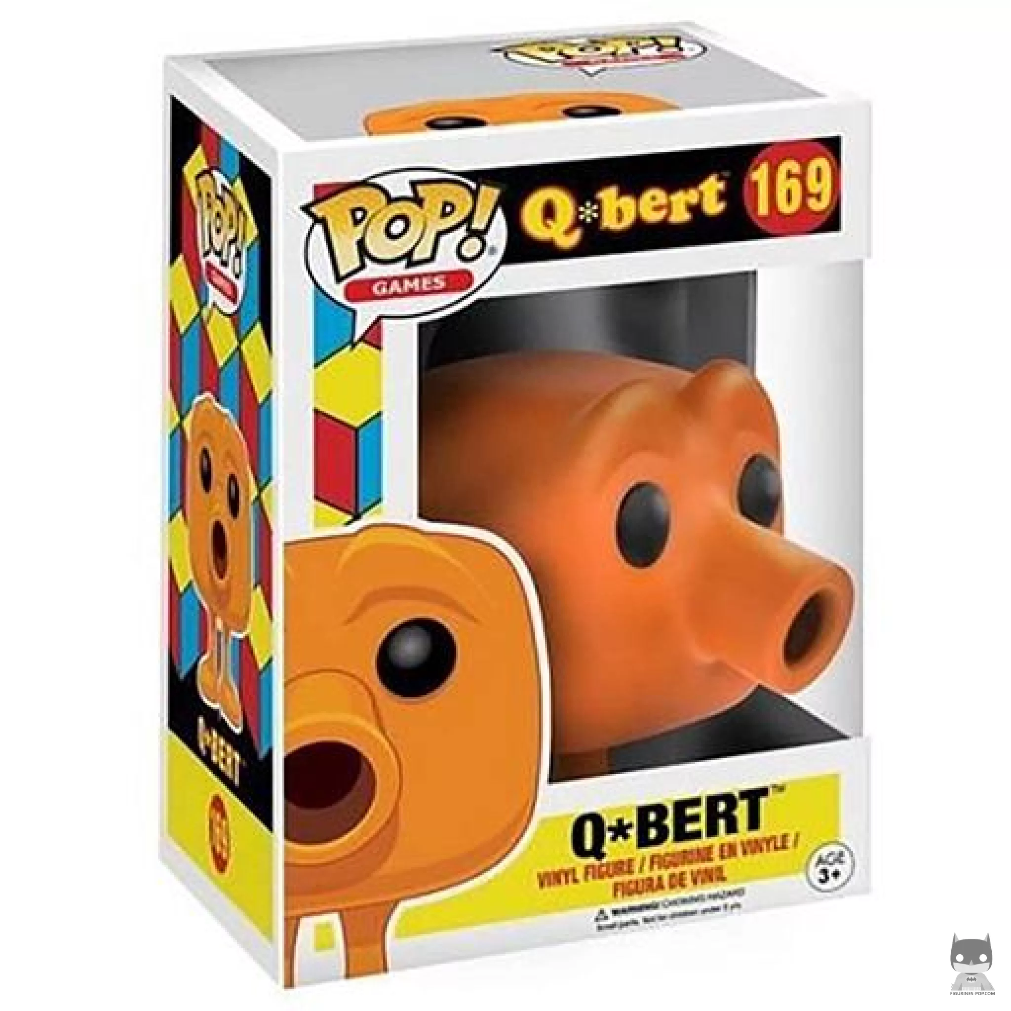 Figurine Funko POP Q*Bert avec boîte