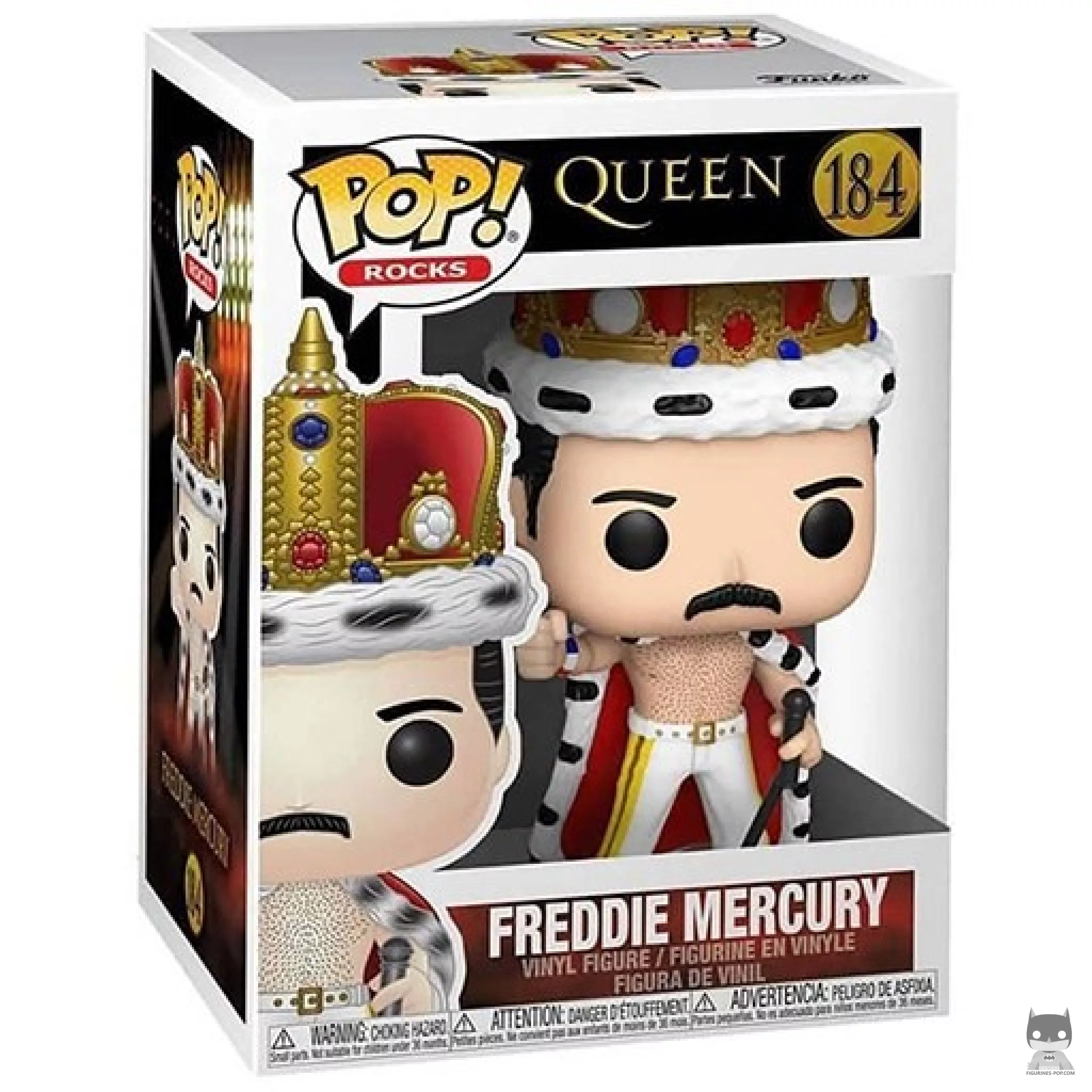 Figurine Funko POP Freddie Mercury avec boîte
