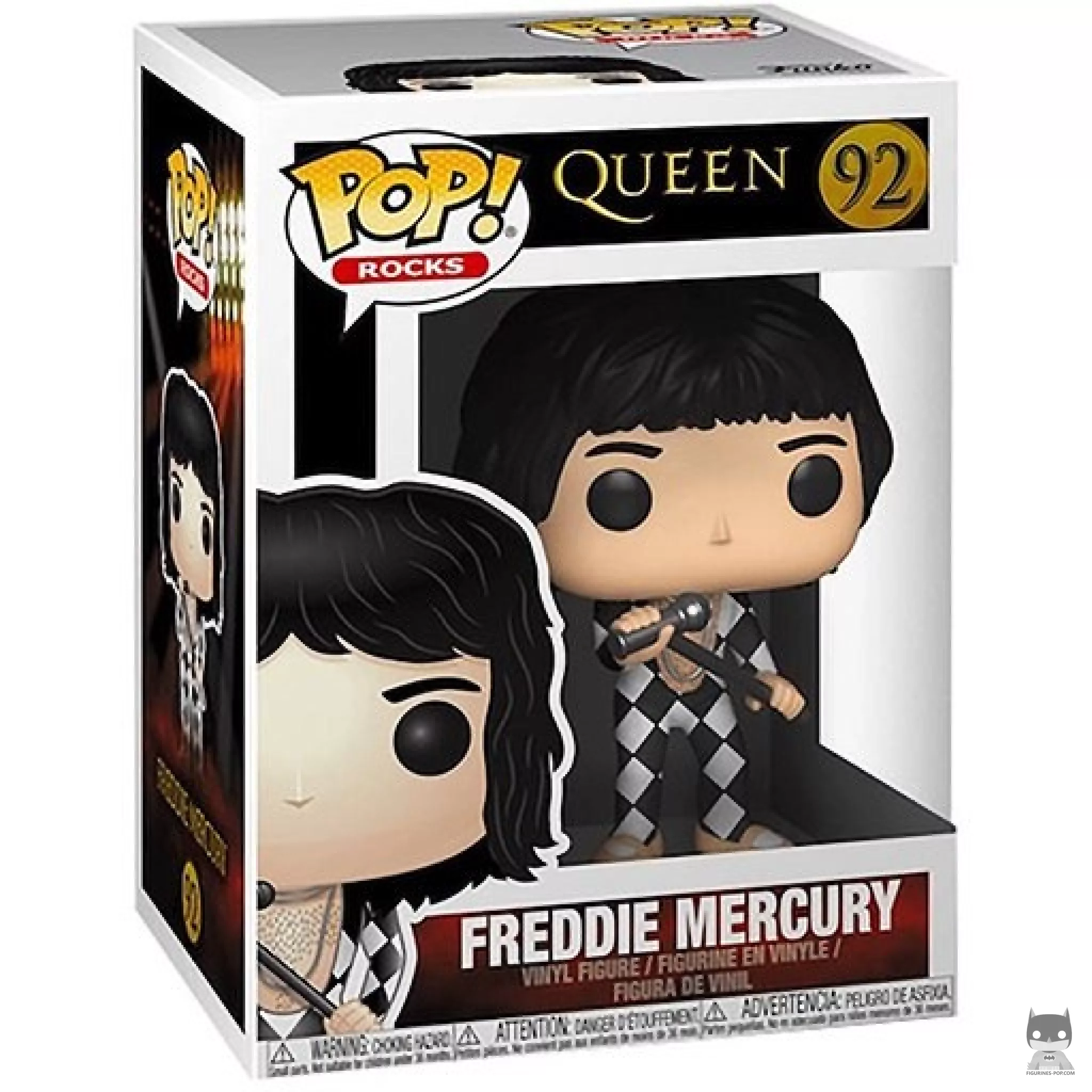 Figurine Funko POP Freddie Mercury avec boîte