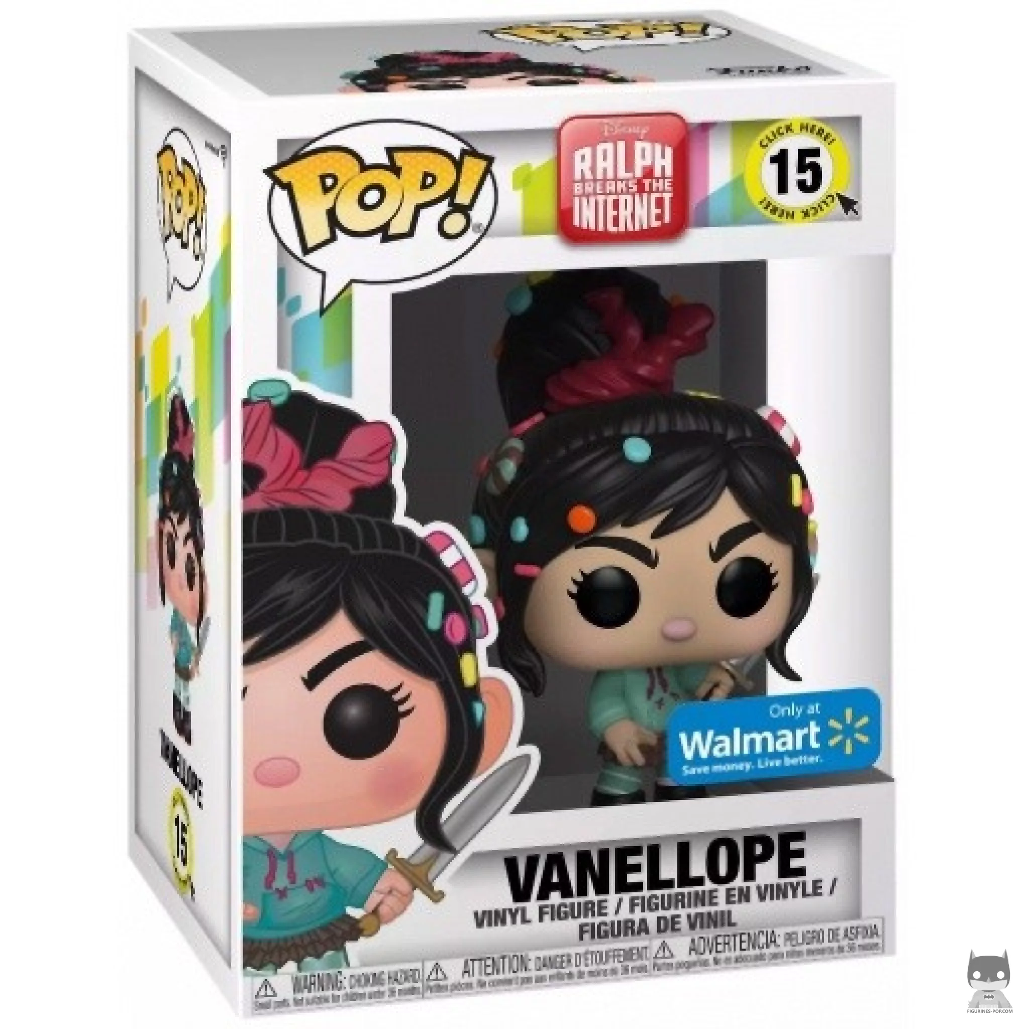 Figurine Funko POP Vanellope avec Epée avec boîte