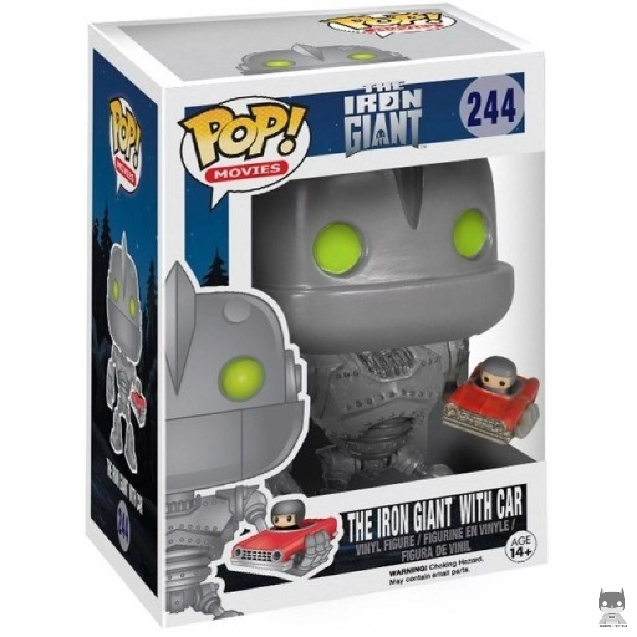 Figurine Funko POP Le Géant de Fer avec Voiture avec boîte