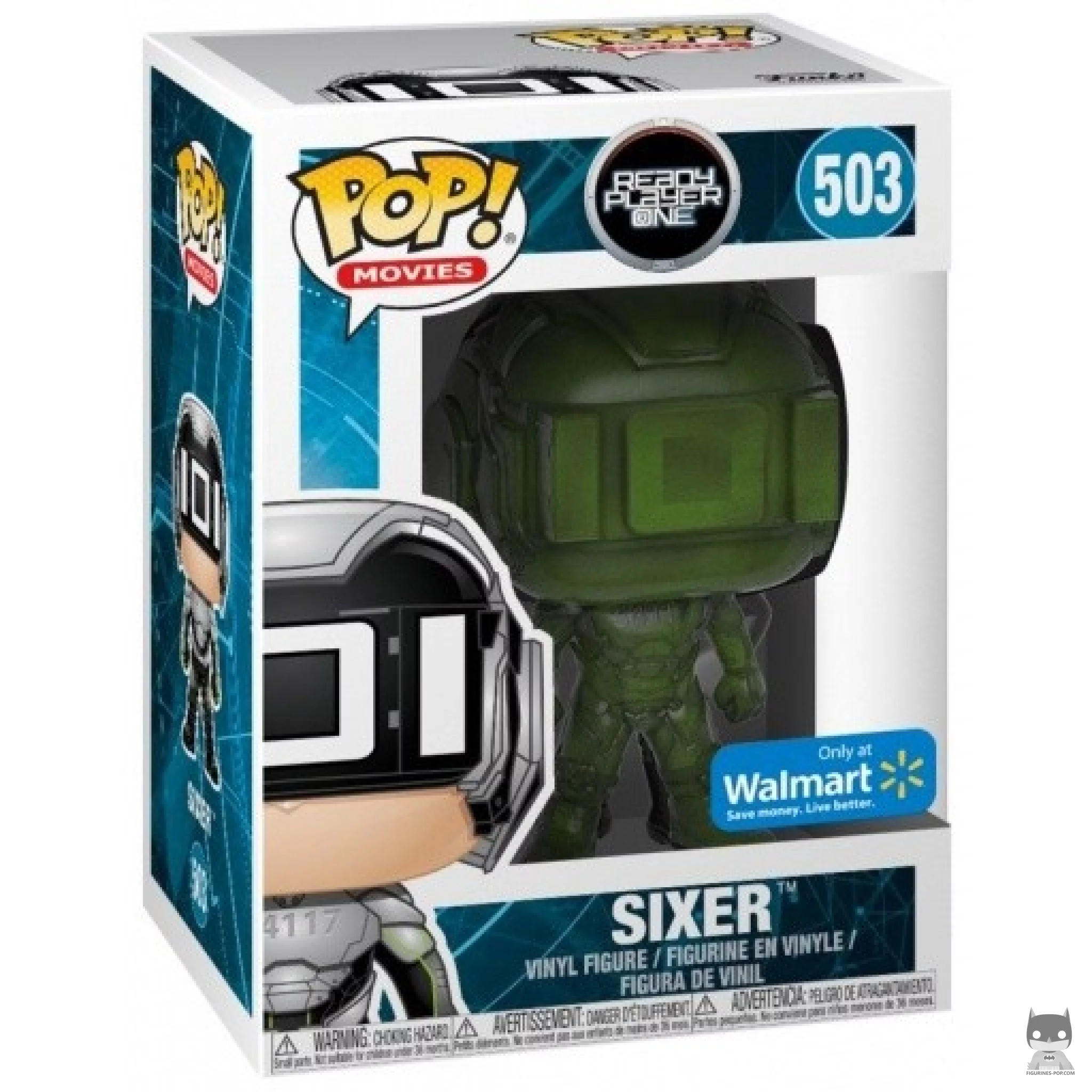 Figurine Funko POP Sixer (Vert) avec boîte