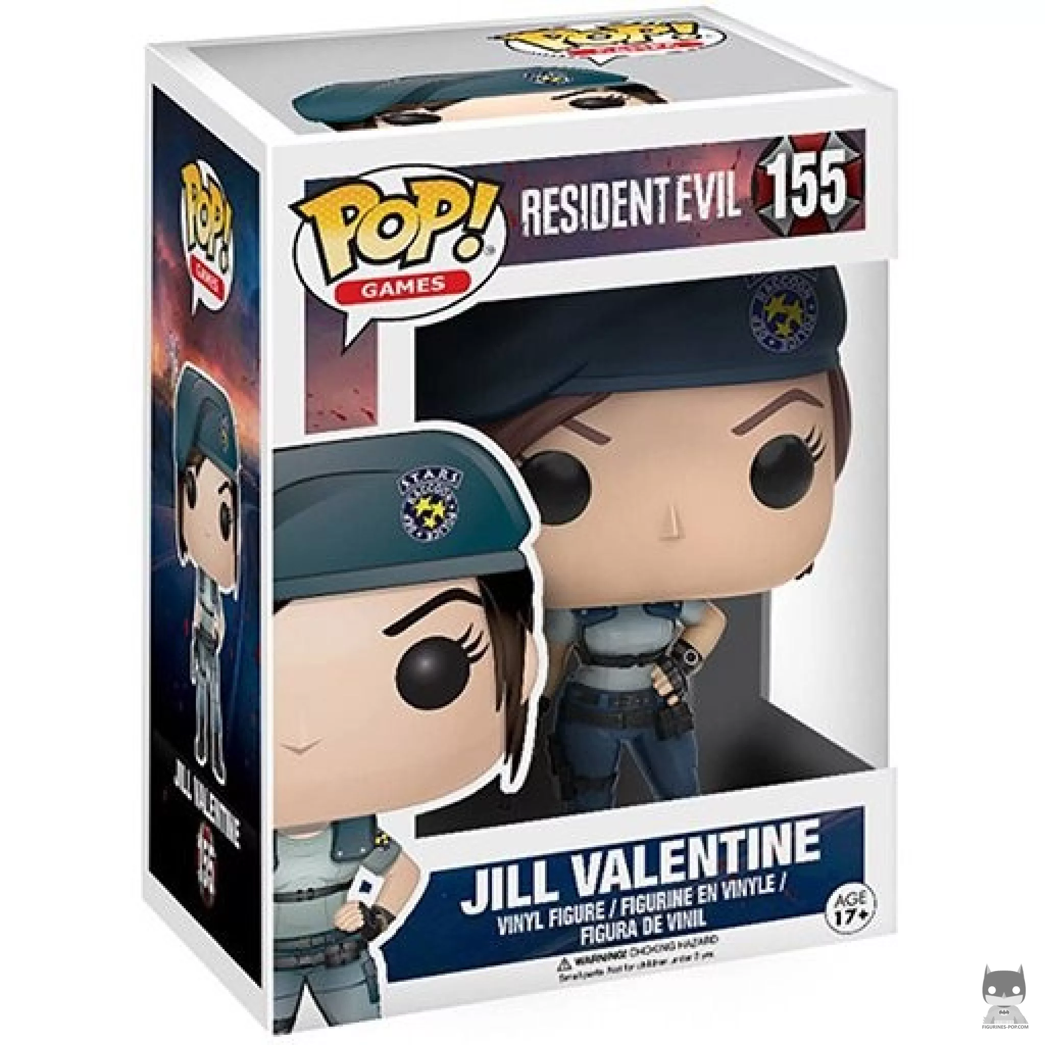 Figurine Funko POP Jill Valentine avec boîte