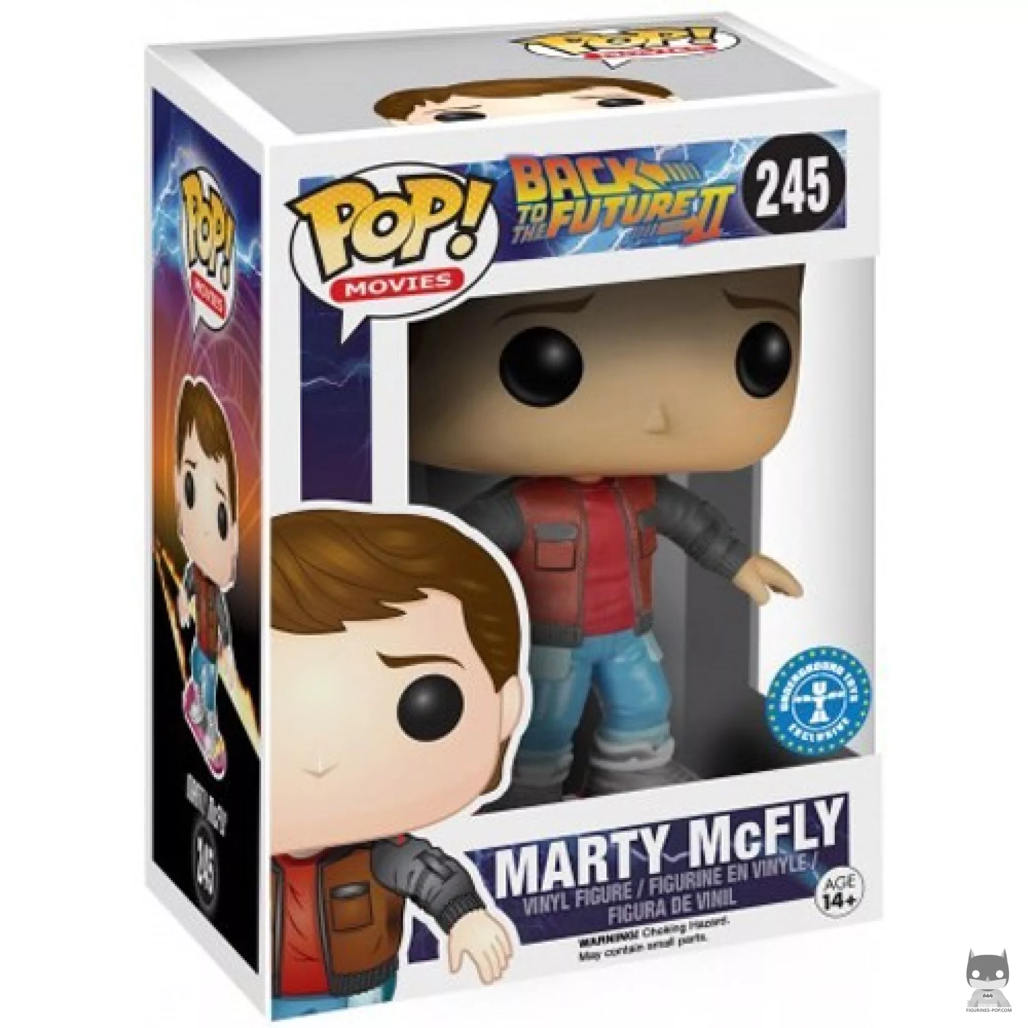 Figurine Funko POP Marty McFly avec boîte