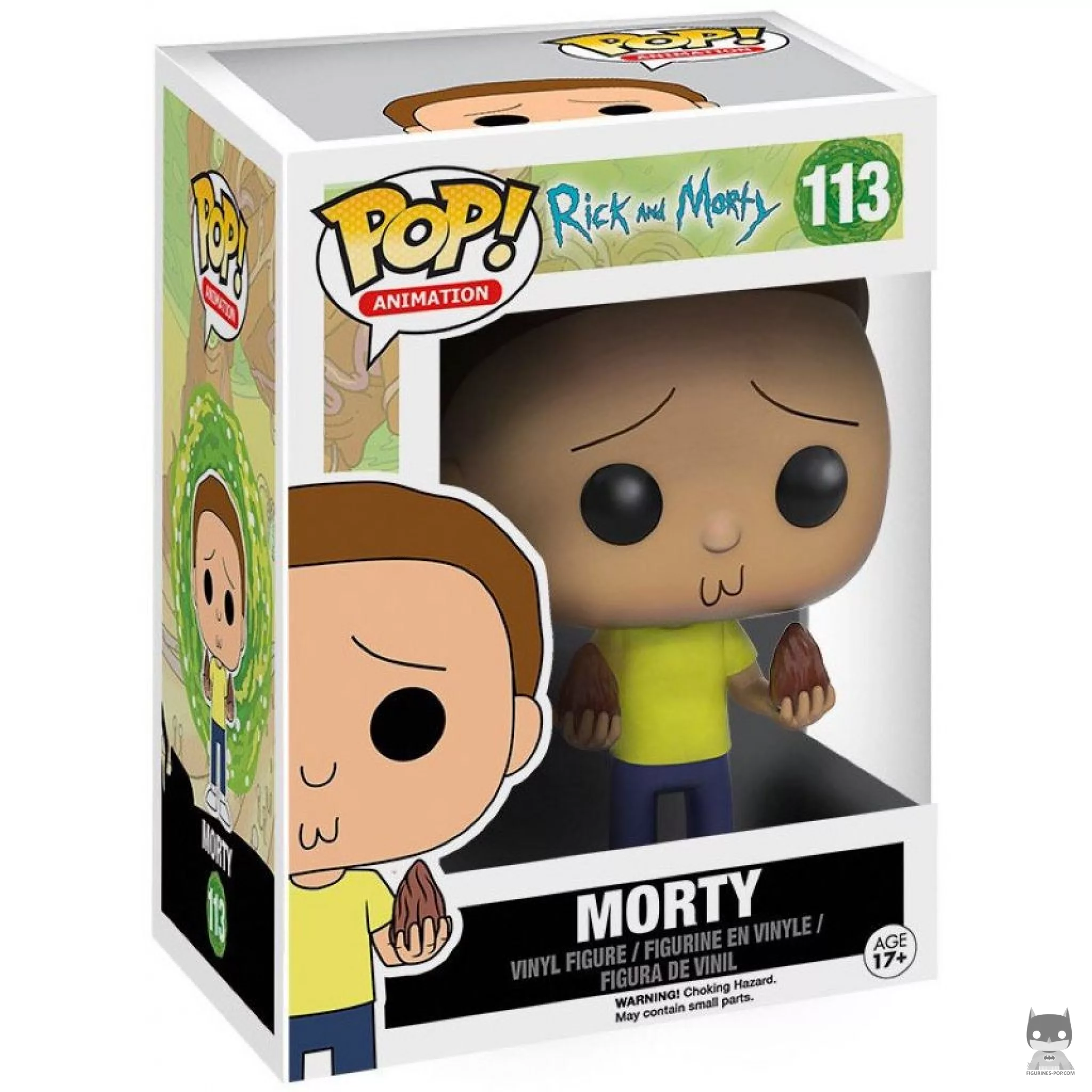 Figurine Funko POP Mortimer "Morty" Smith avec boîte