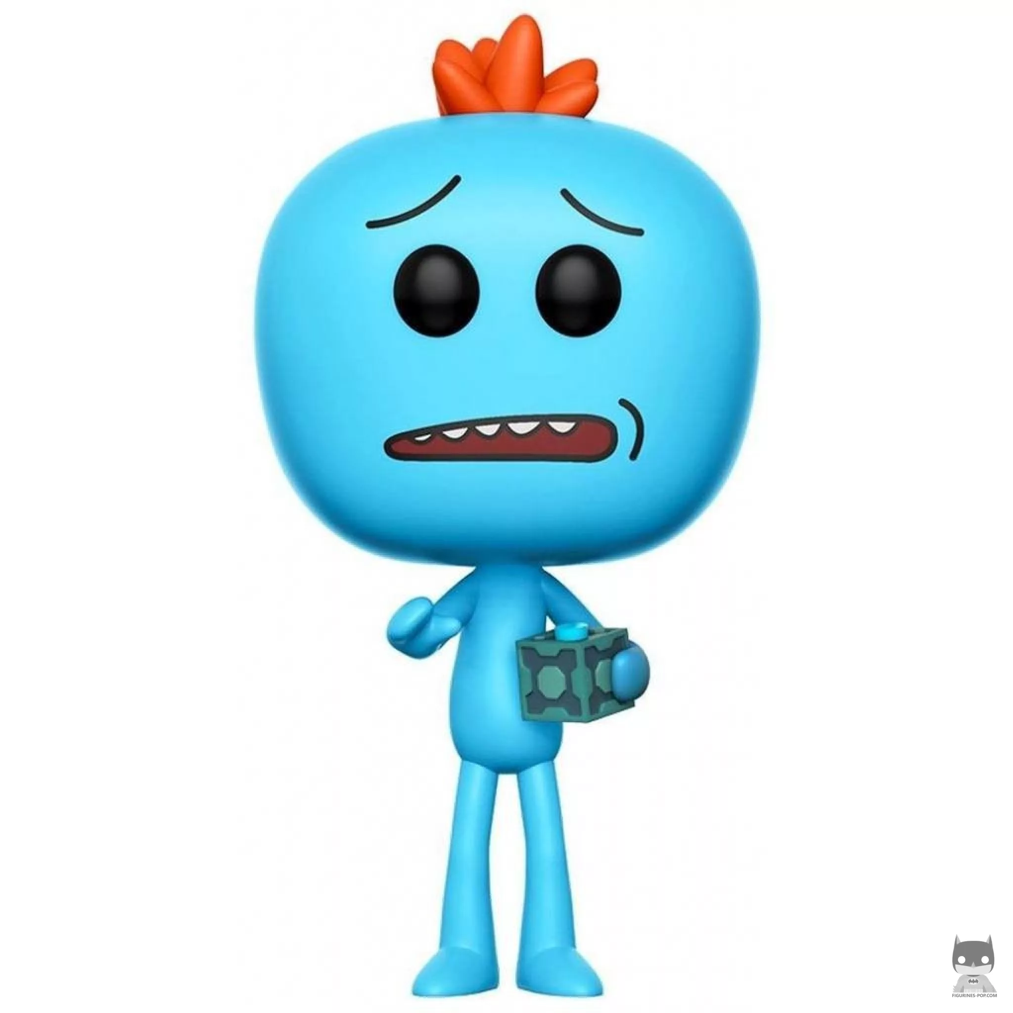 Figurine Funko POP Mr. Meeseeks avec Boîte Meeseeks (Rick et Morty)