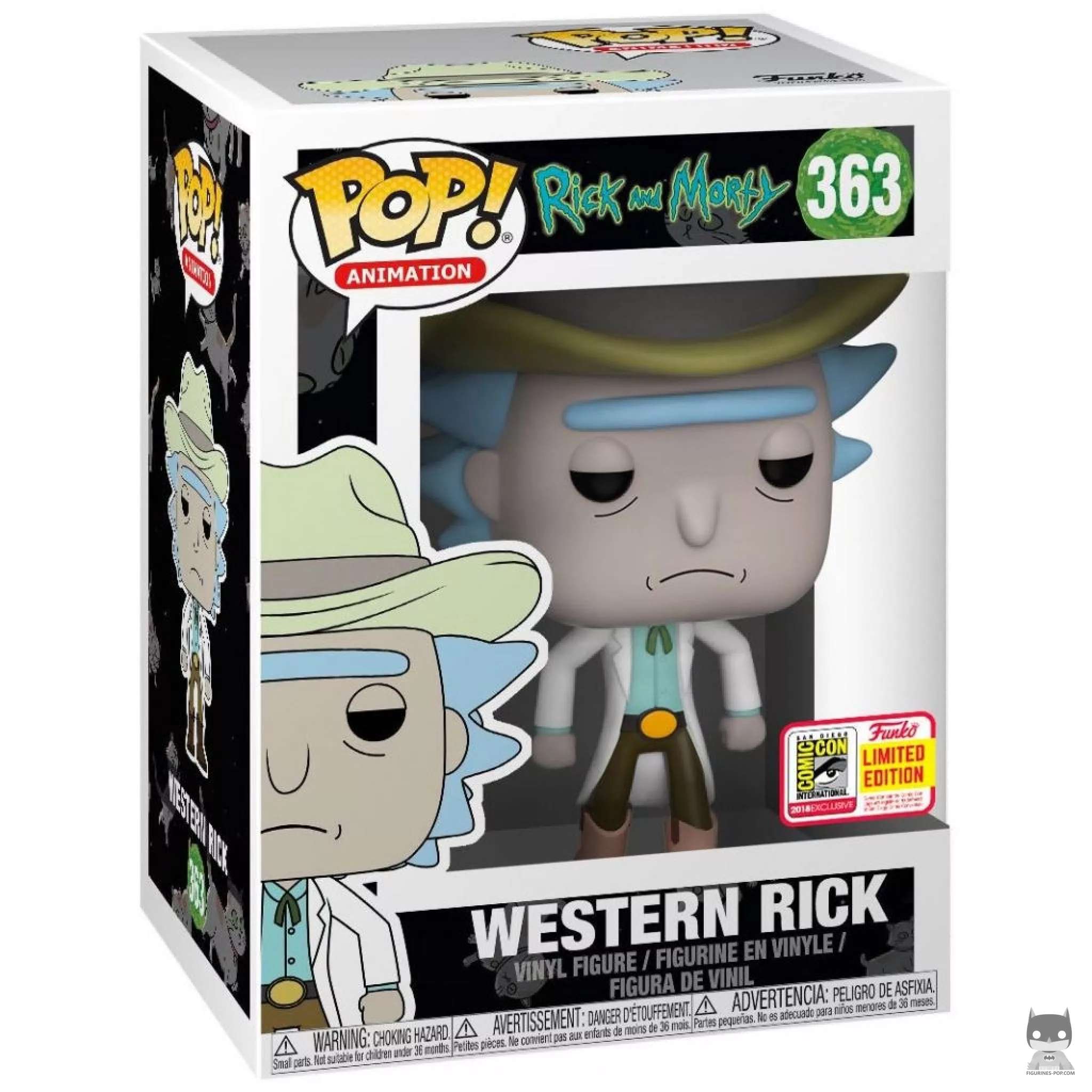 Figurine Funko POP Rick Western avec boîte
