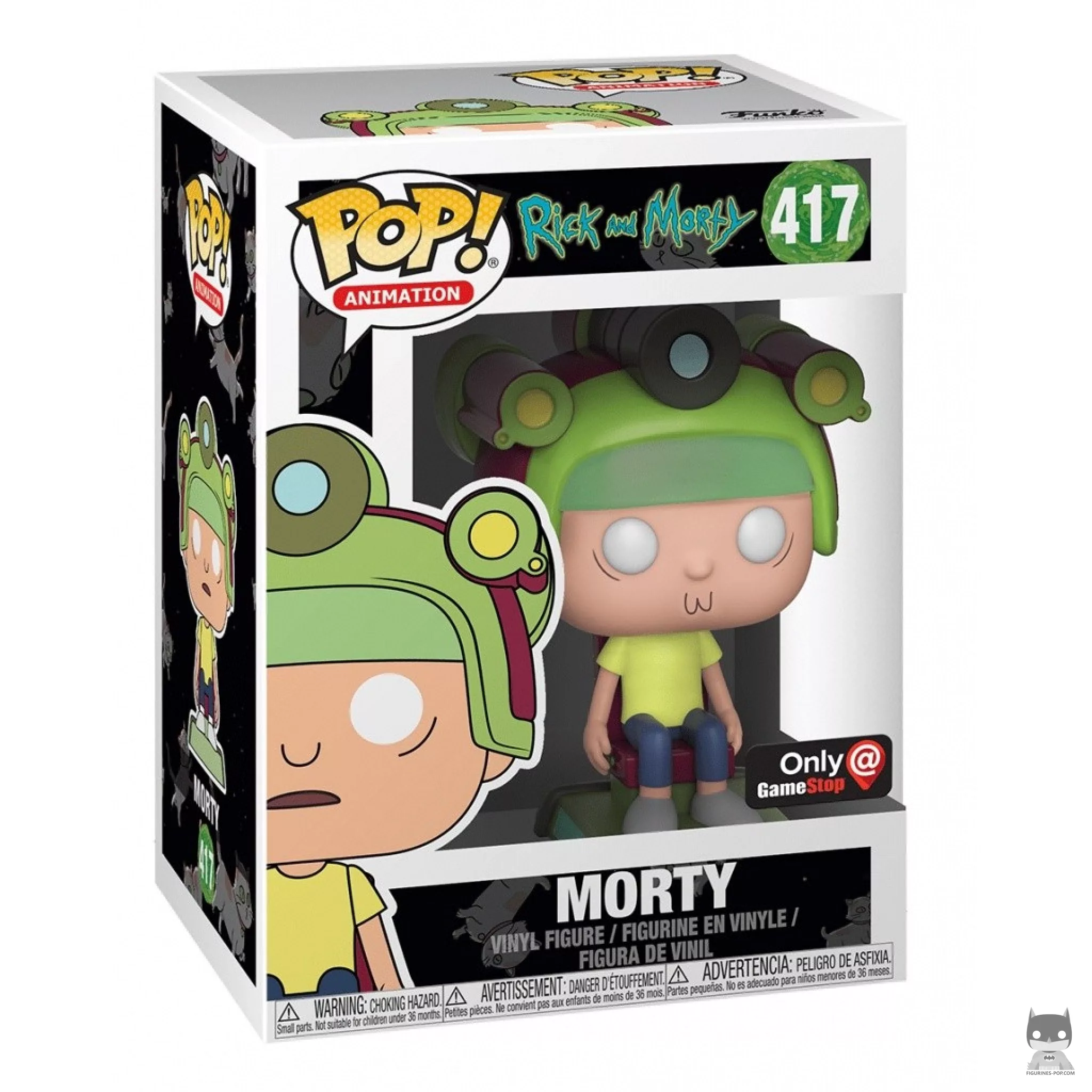 Figurine Funko POP Mortimer "Morty" Smith avec boîte