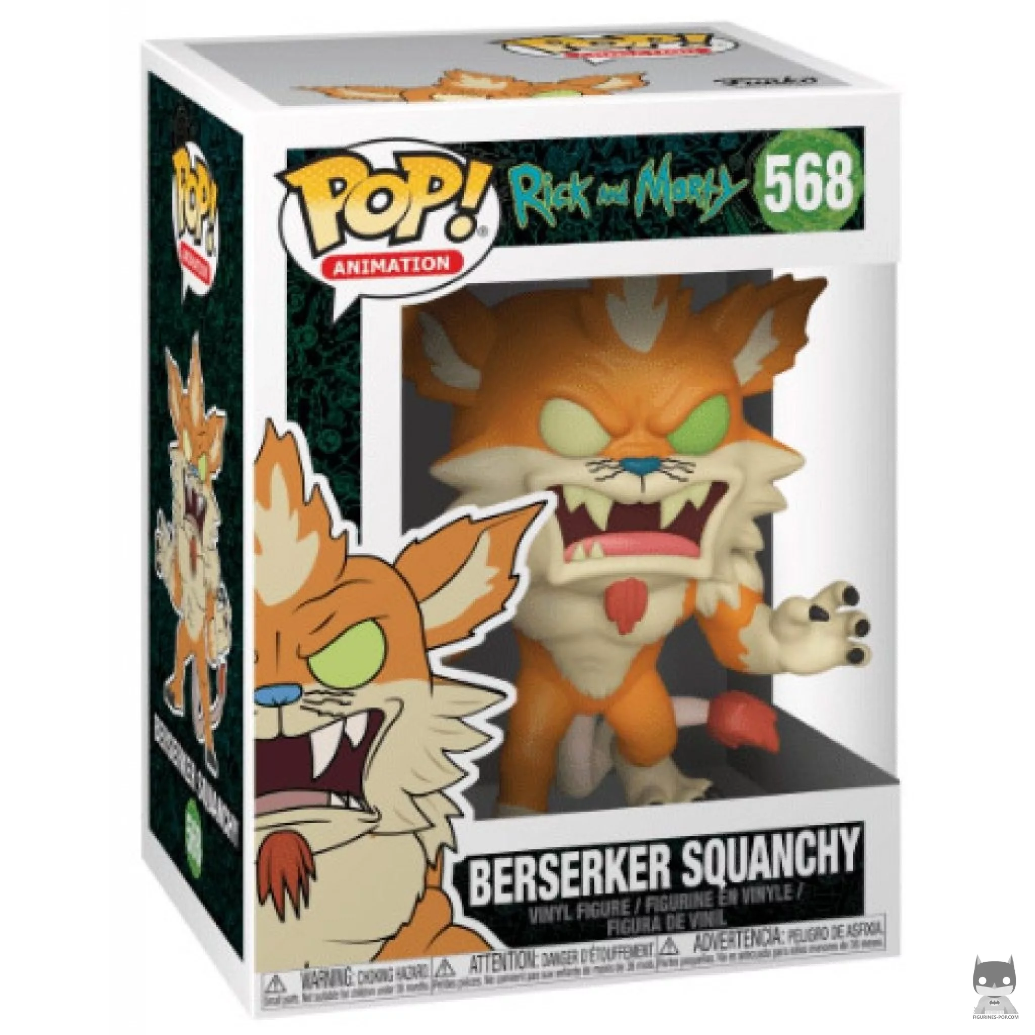 Figurine Funko POP Berserker Squanchy avec boîte