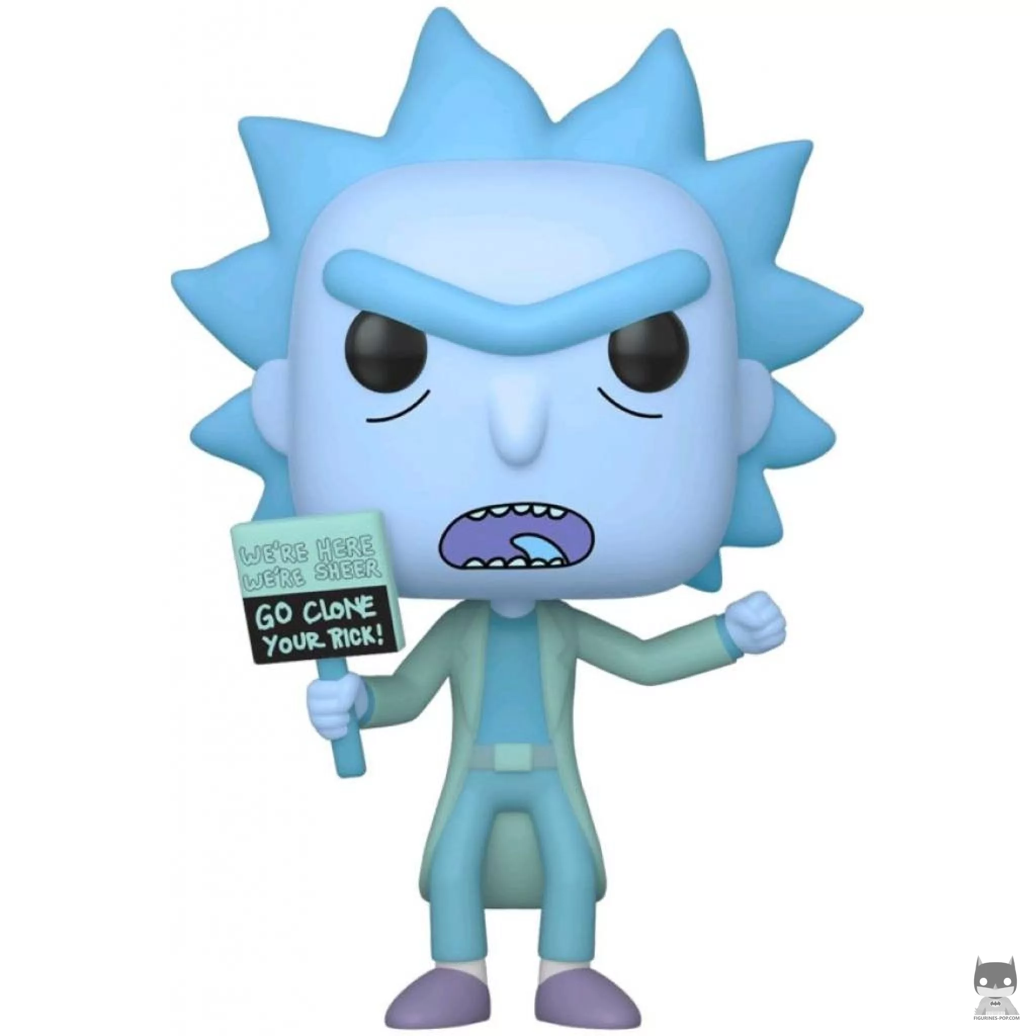 Figurine Funko POP Clone Rick Hologramme (Rick et Morty)