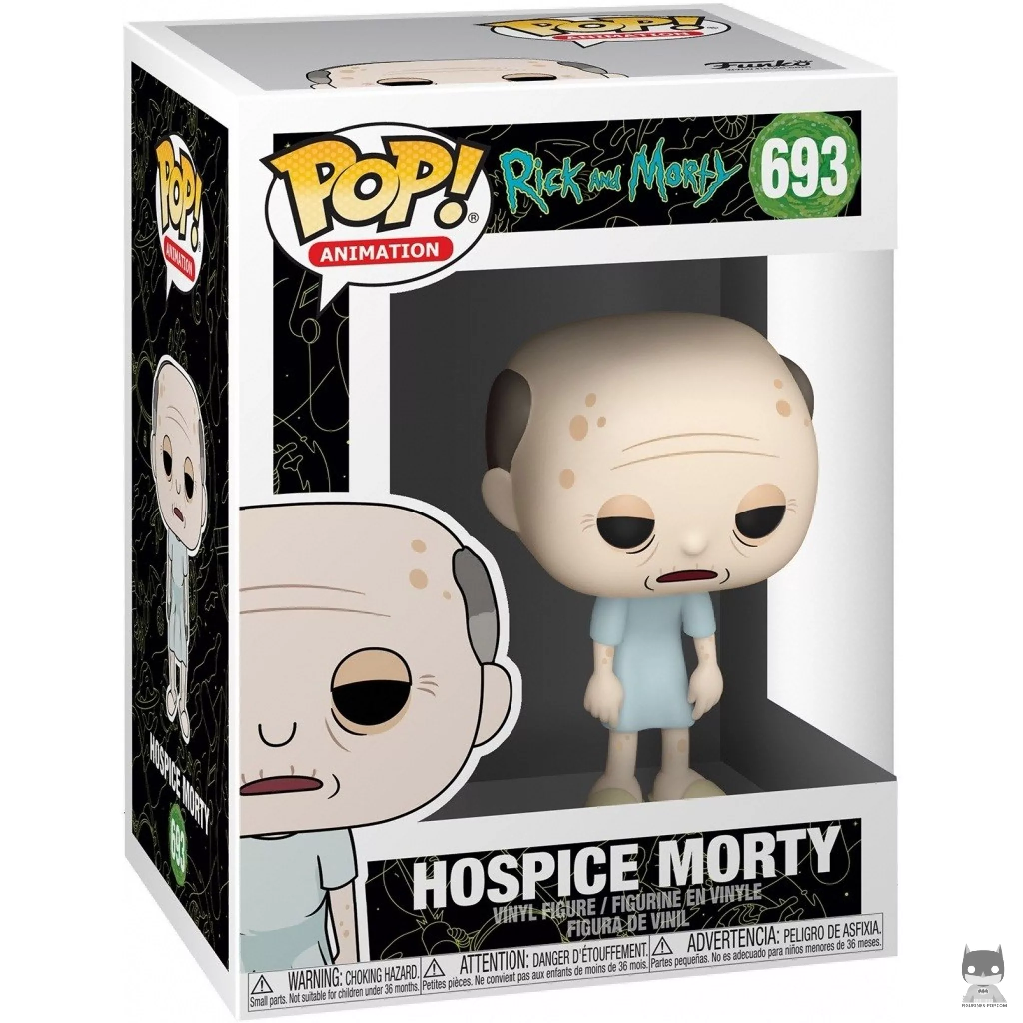 Figurine Funko POP Morty Hospice avec boîte