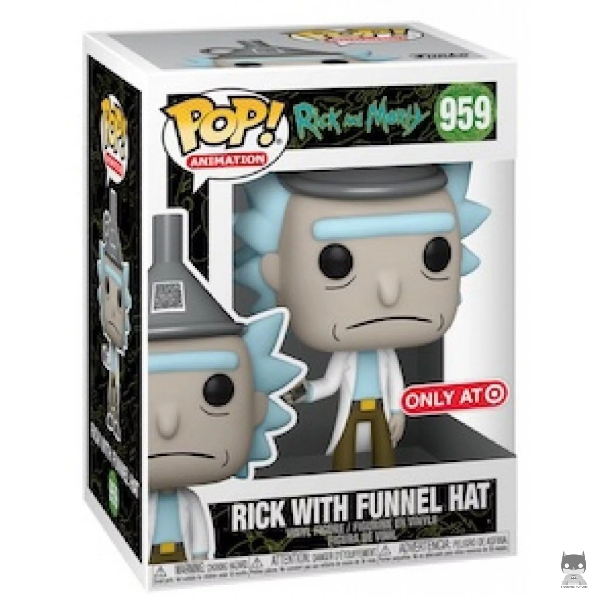 Figurine Funko POP Rick avec Chapeau Entonnoir avec boîte